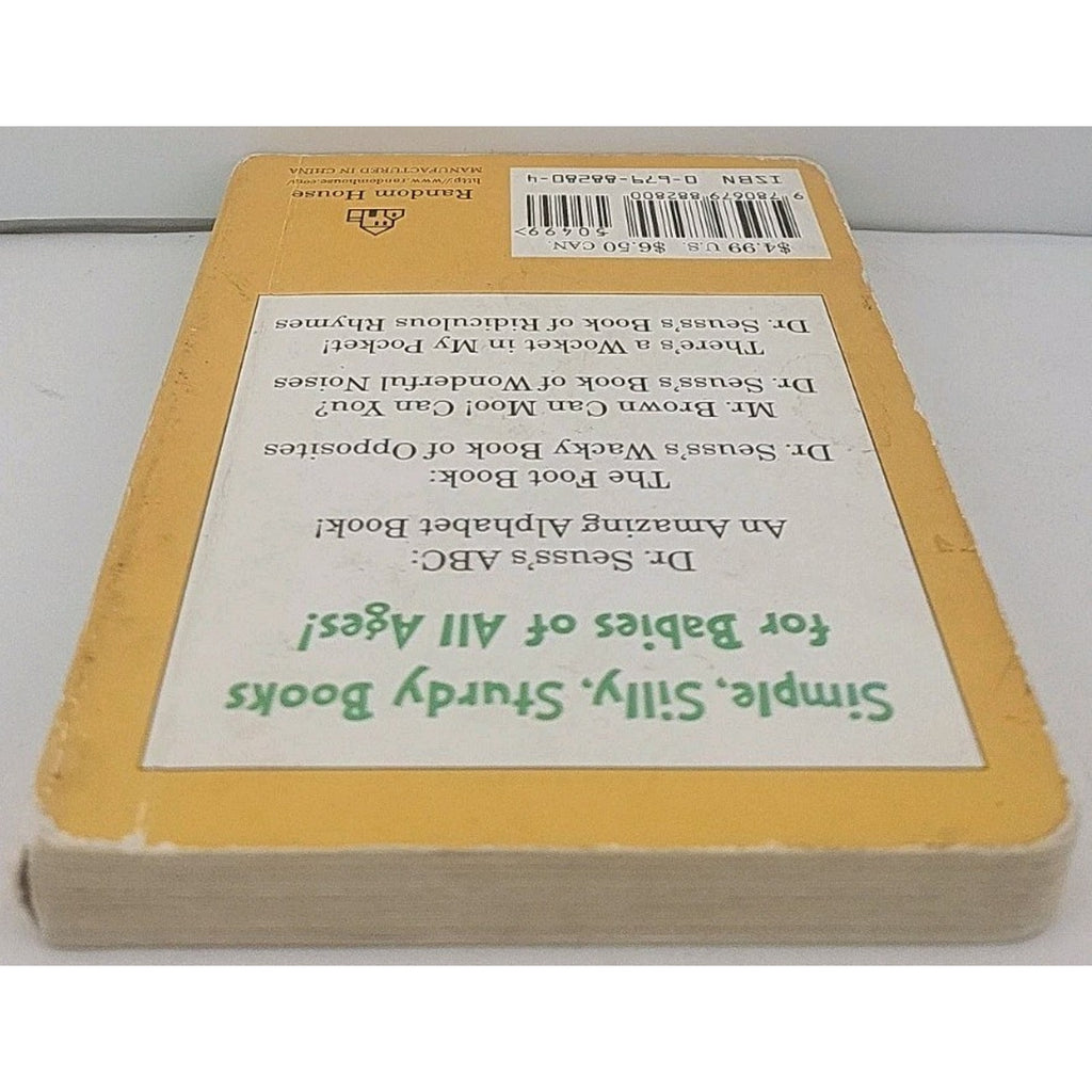 Foot Book : Dr. Seuss's Wacky Book of Opposites by Seuss (1996, Children's Board