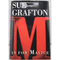 M Is for Malice : A Kinsey Millhone Novel by Sue Grafton (1996, Hardcover)