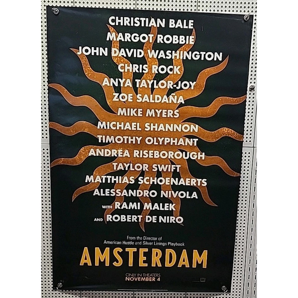 Amsterdam - Original DS Movie Poster - 27x40 D/S INTL Advance
