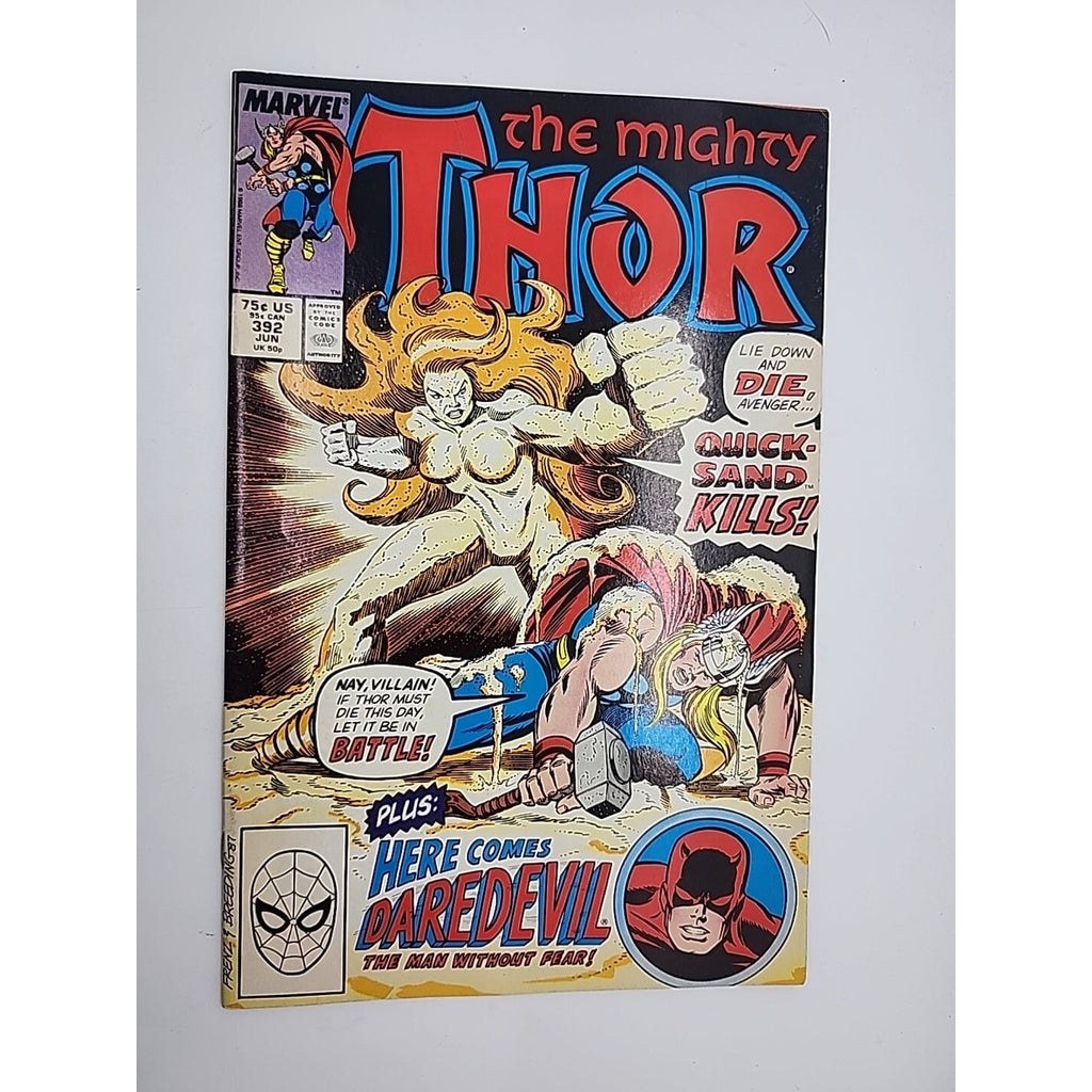 Mighty Thor #392 Direct Market Edition ~ 1988 Marvel Comics