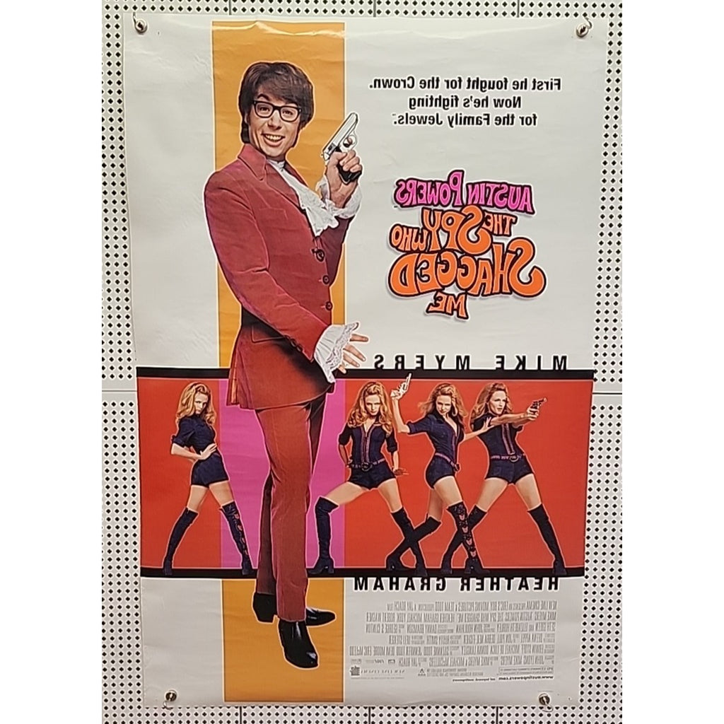 Ausitn Powers The Spy Who Shagged Me Poster 1999 27x40