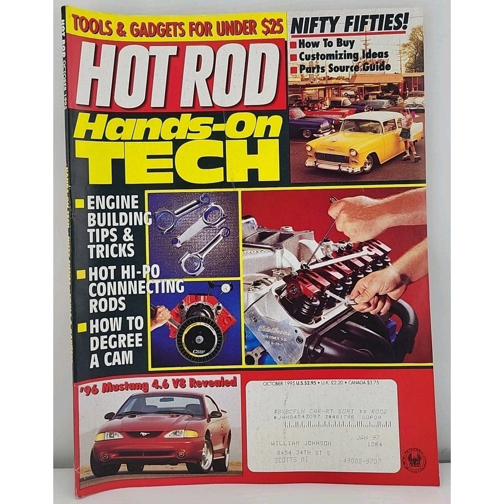 Hot Rod Magazine October 1995