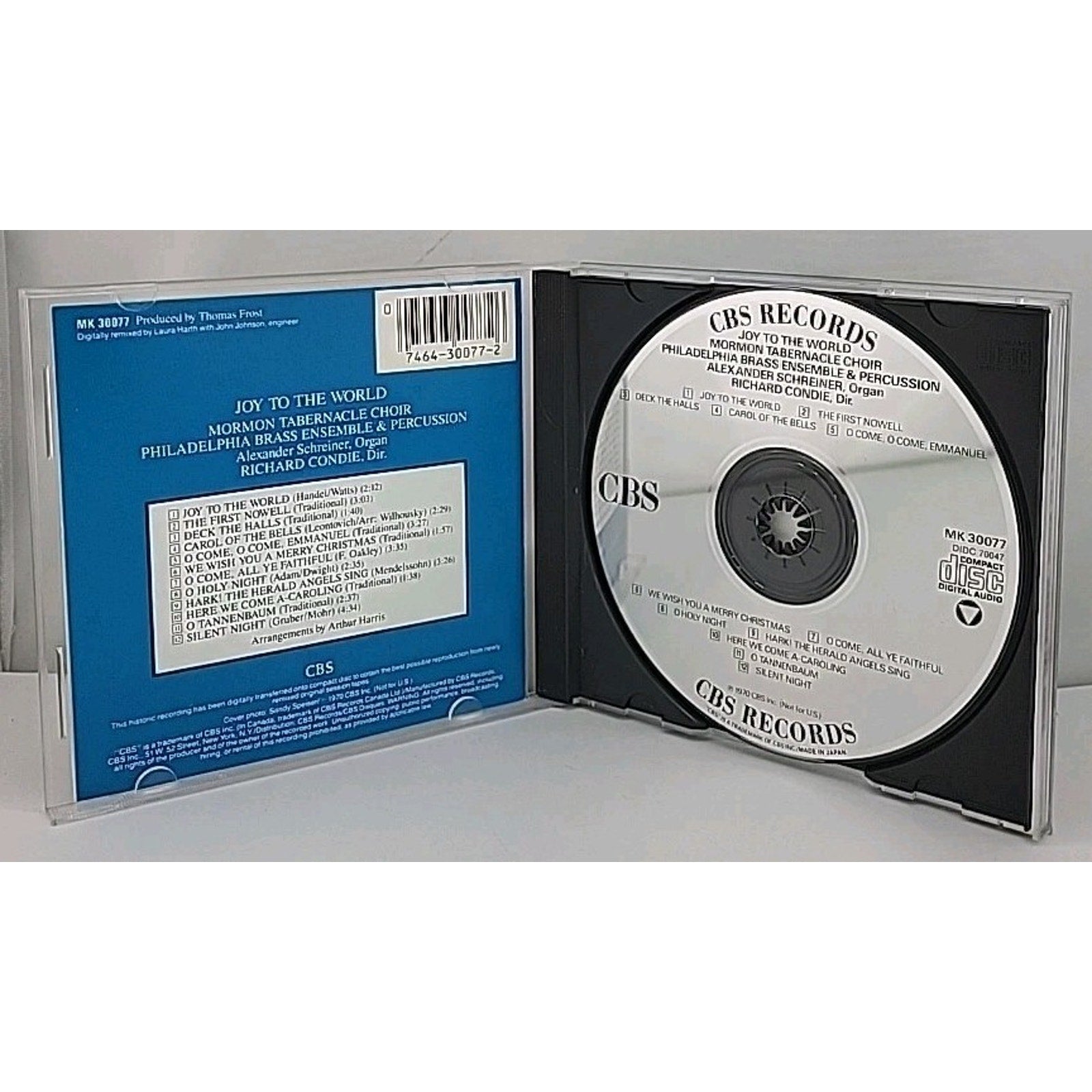 Joy To The World by Mormon Tabernacle Choir (CD, 2009)