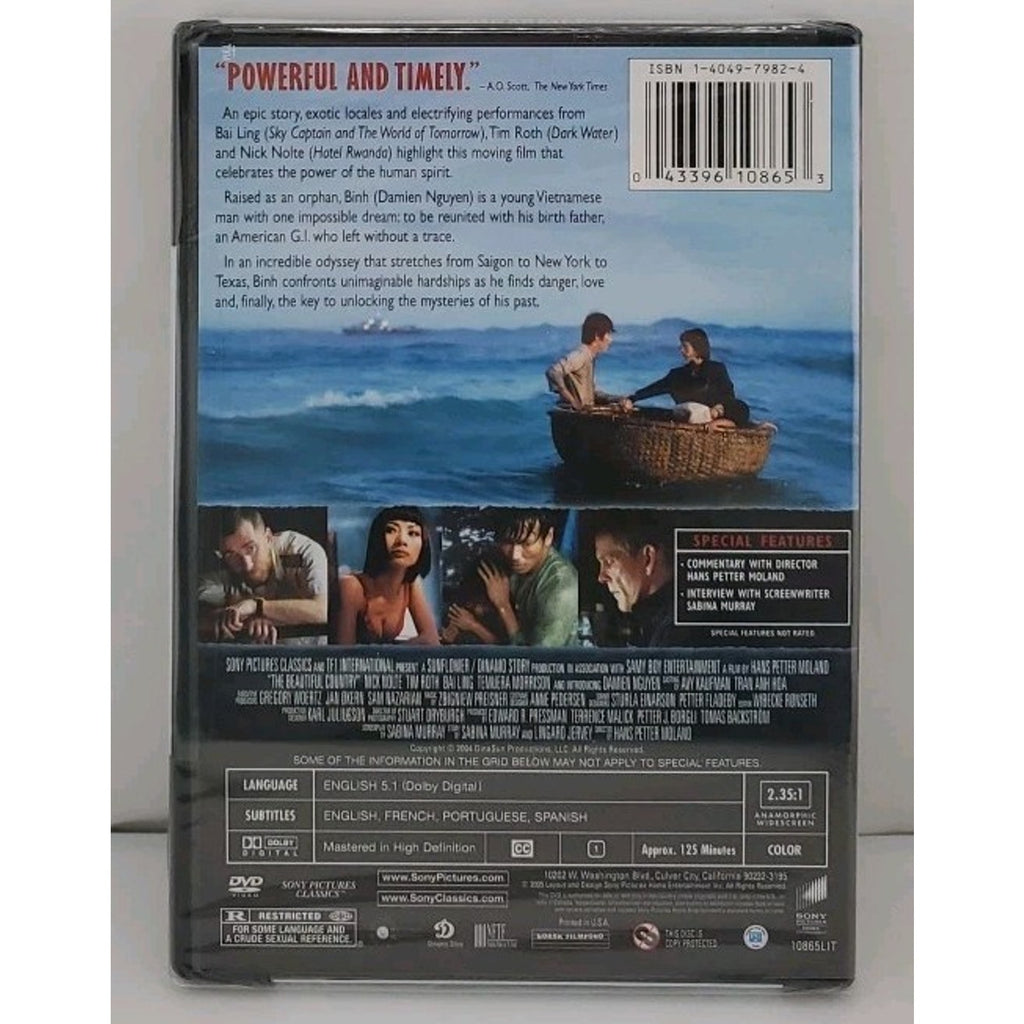 The Beautiful Country (DVD, 2004) *Brand New*