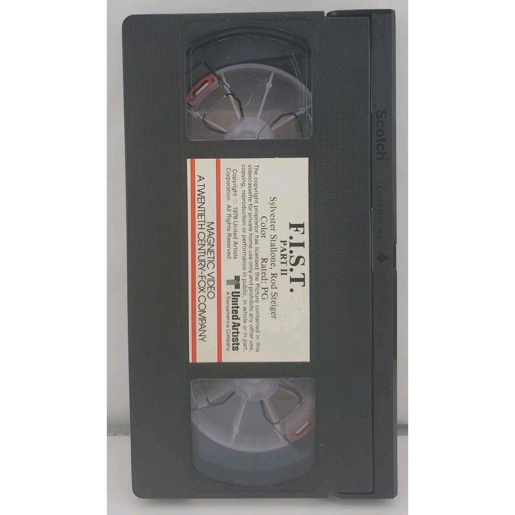 F.I.S.T Sylvester Stallon, Rod Steiger Part II VHS