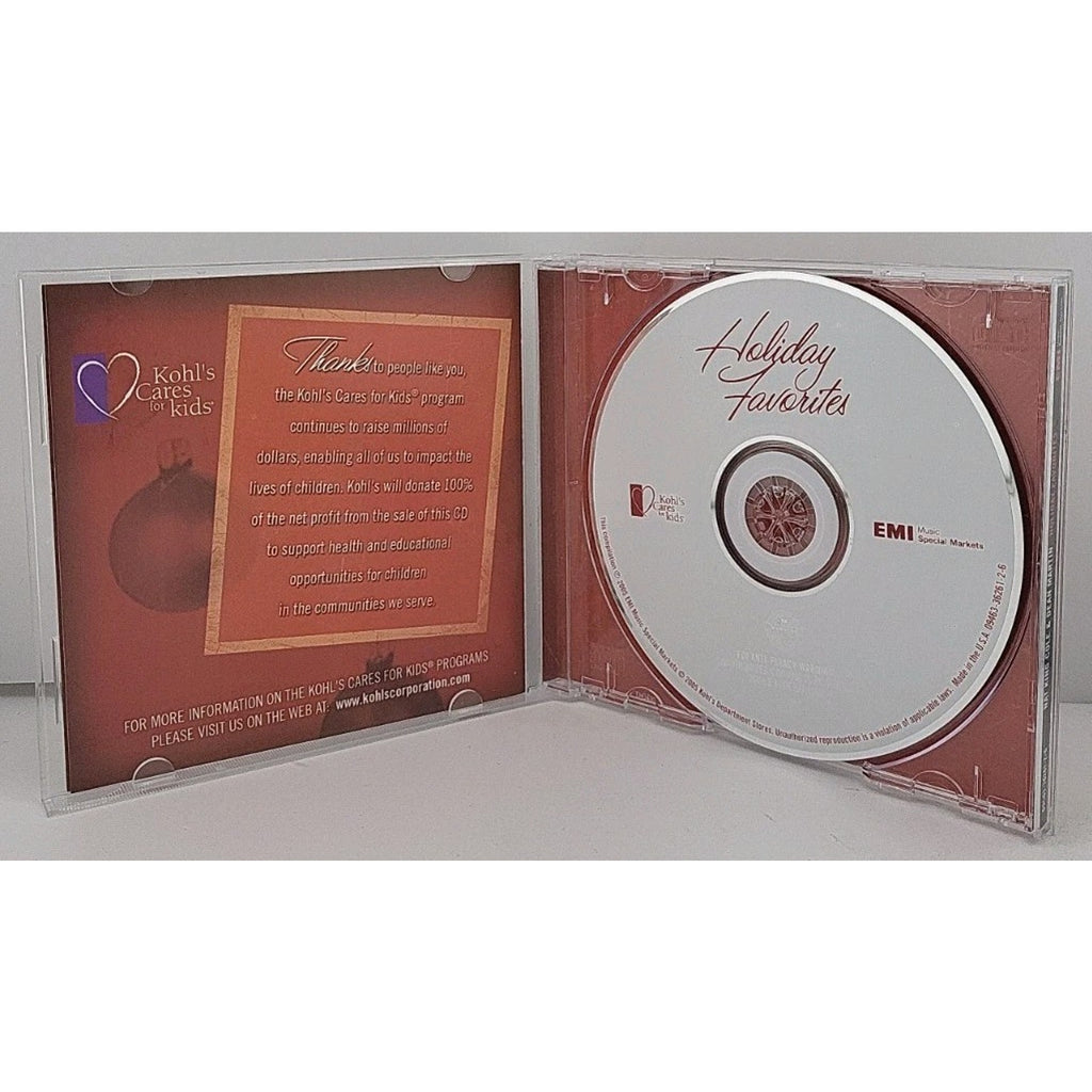 Nat King Cole & Dean Martin - Holiday Favorites - Kohl's Cares For Kids CD
