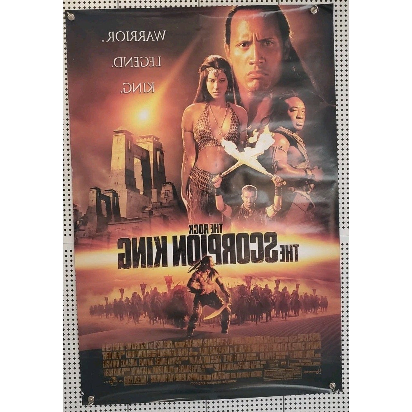 The Scorpion King 27" x 40" Movie Poster New Theatre Promo Poster