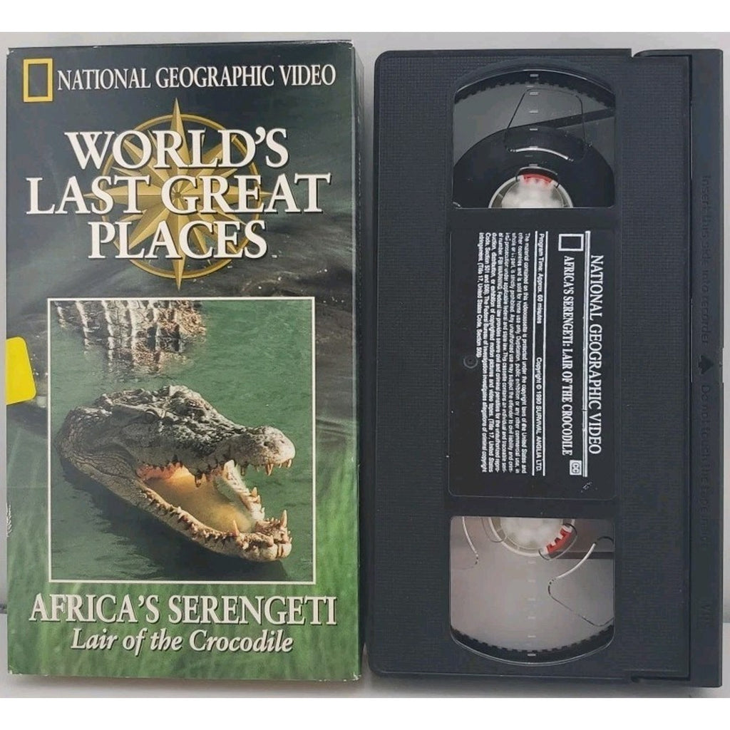 Worlds Last Great Places Africa's Serengeti (VHS)