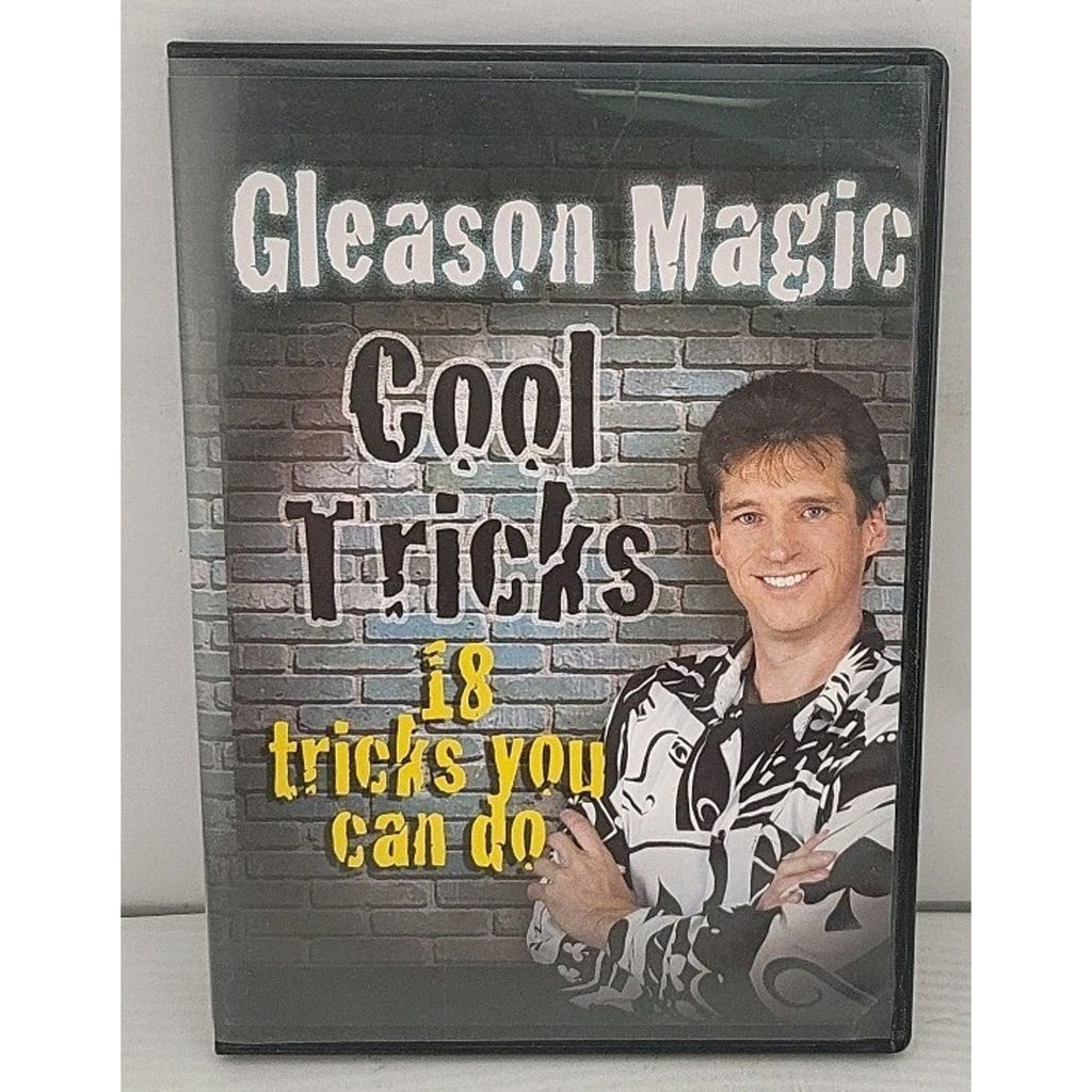 Gleason Magic Cool Tricks 18 Tricks You Can Do Dvd * Signed