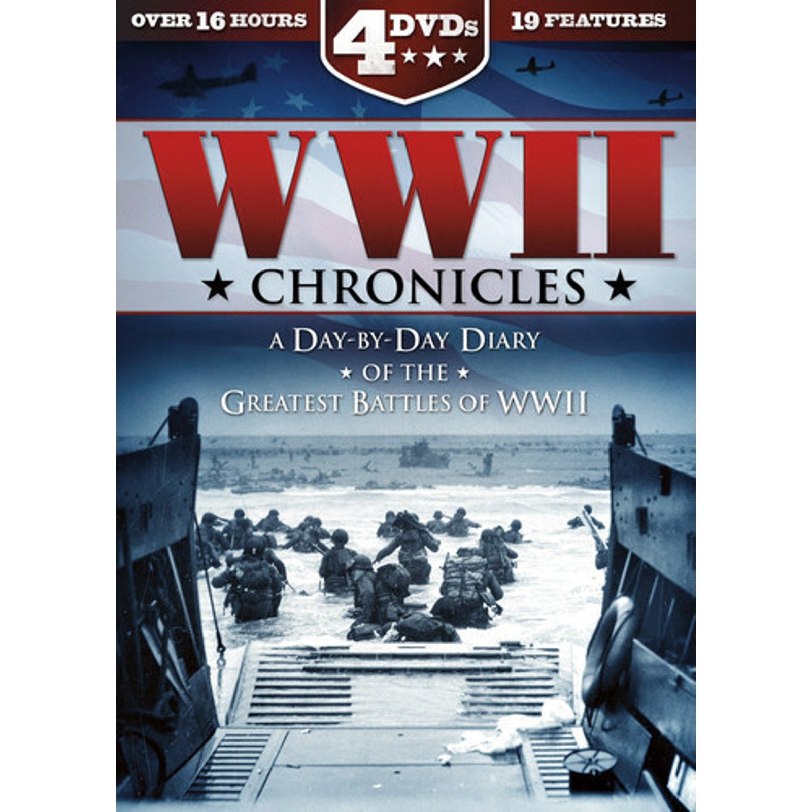WWII Chronicles: A Day-By-Day Diary of the Greatest Battles of WWII (DVD, 2014,…
