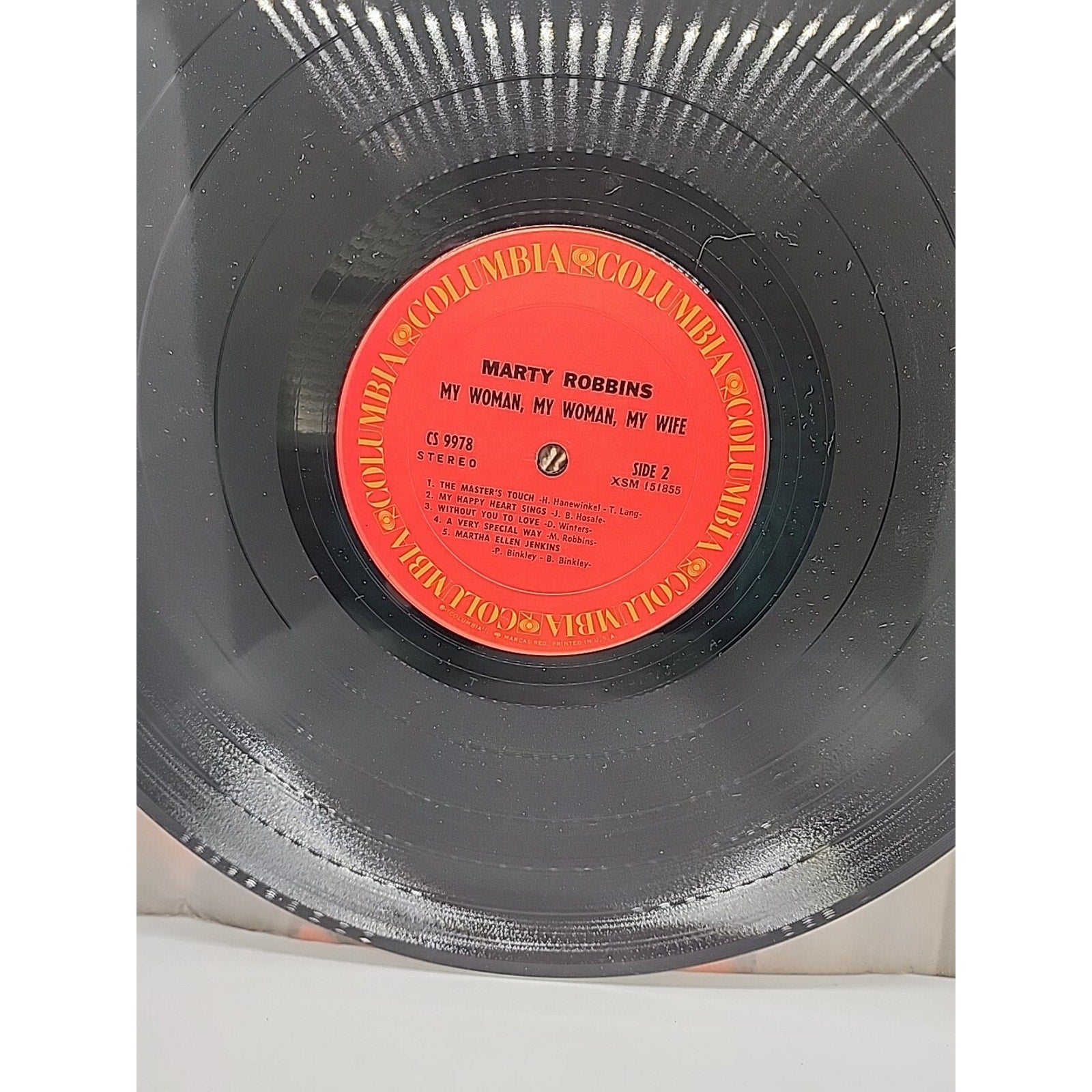 Marty Robbins My Woman, My Woman, My Wife (Record)