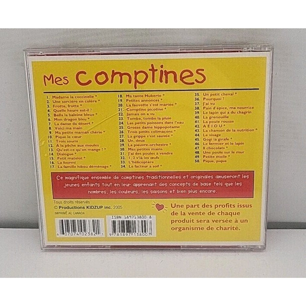 Genie JR Kidzup Mes Comptines CD