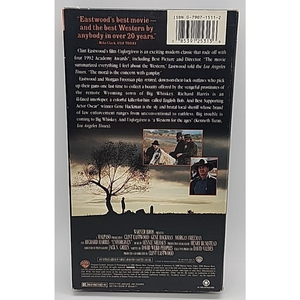 Unforgiven (VHS, 1993)