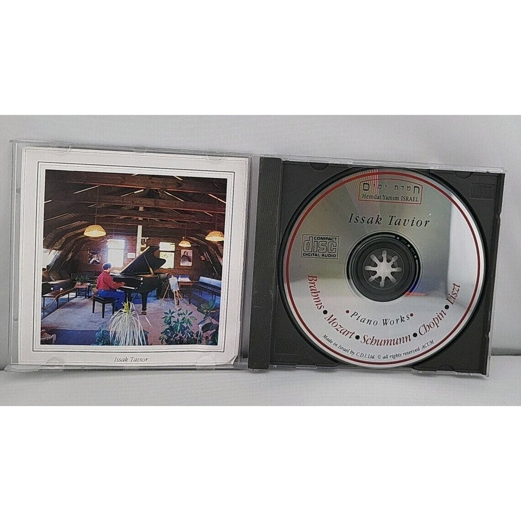 Issak Tavior Piano Works. Signed Case CD