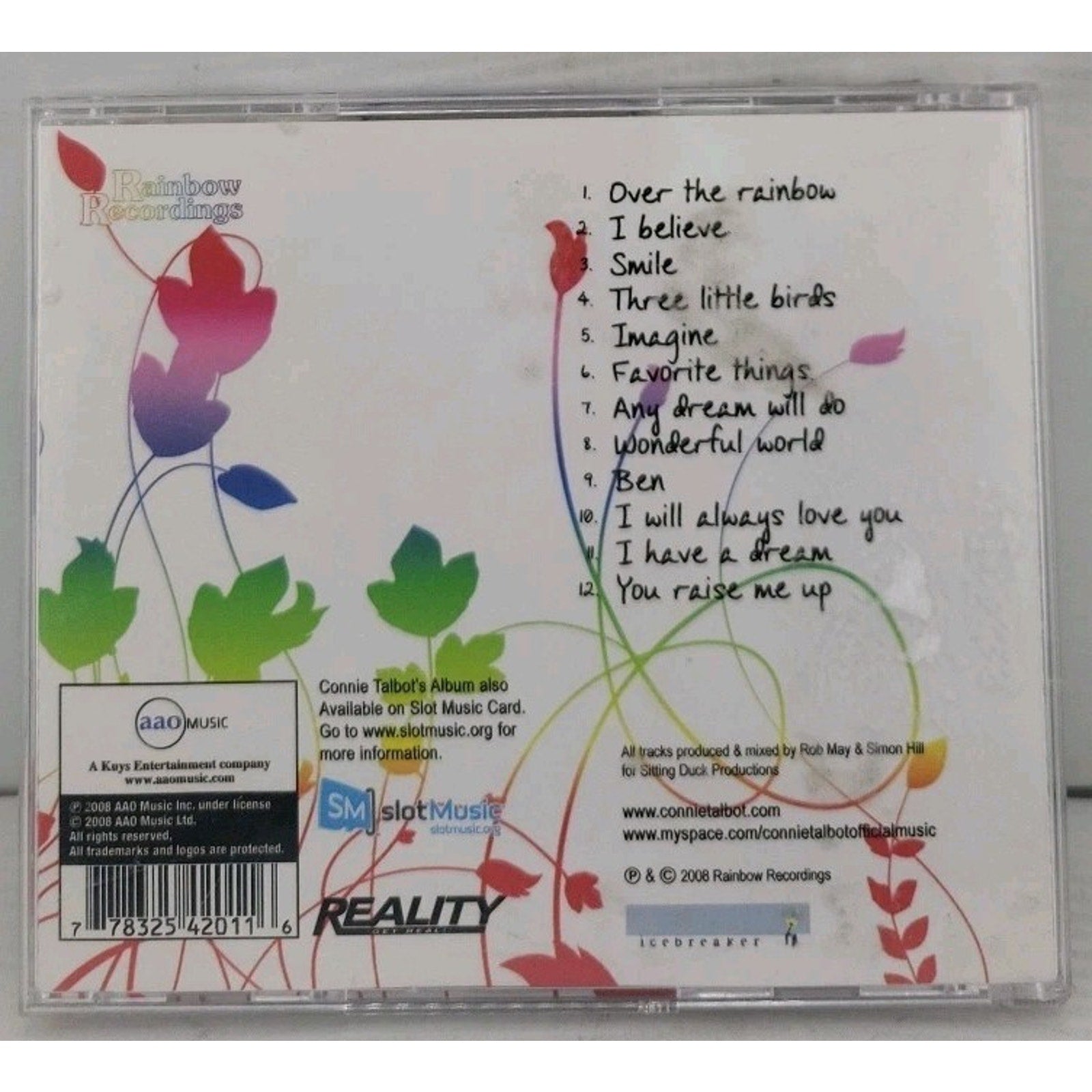 Over the Rainbow by Connie Talbot (CD, 2008)
