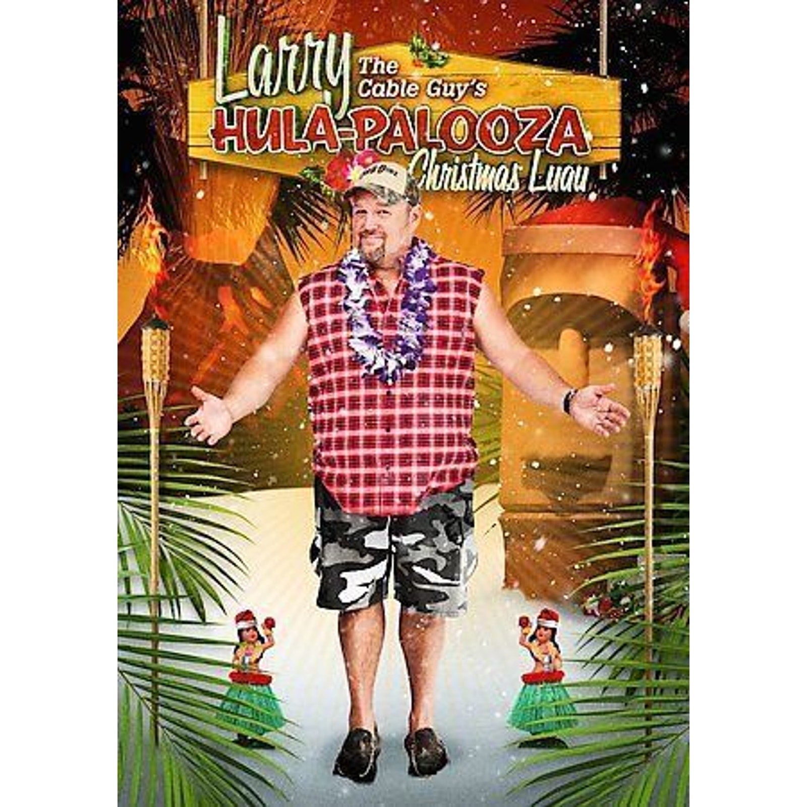 Larry the Cable Guys Hula-Palooza Christmas Luau (DVD, 2009)