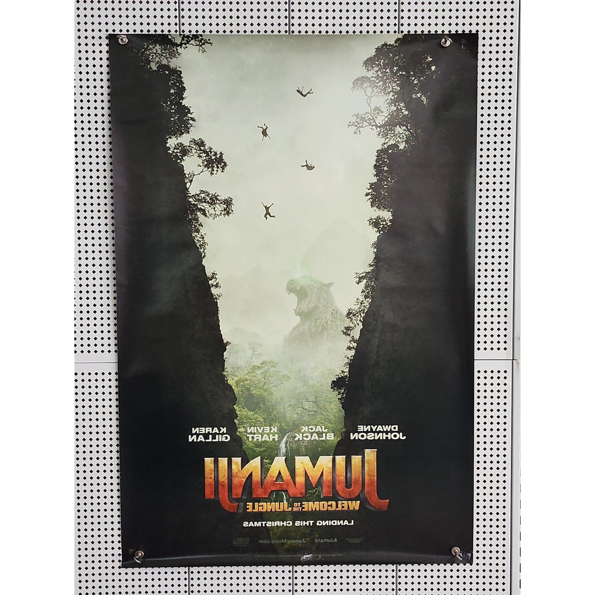 Jumanji Welcome to the Jungle 2017 DS 1-Sheet 27x40 Rolled Poster Dwayne Johnson