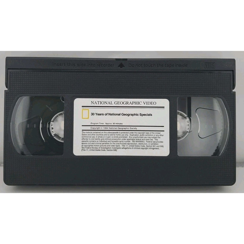 National Geographic Video - 30 Years of National Geographic Specials (VHS, 1996)
