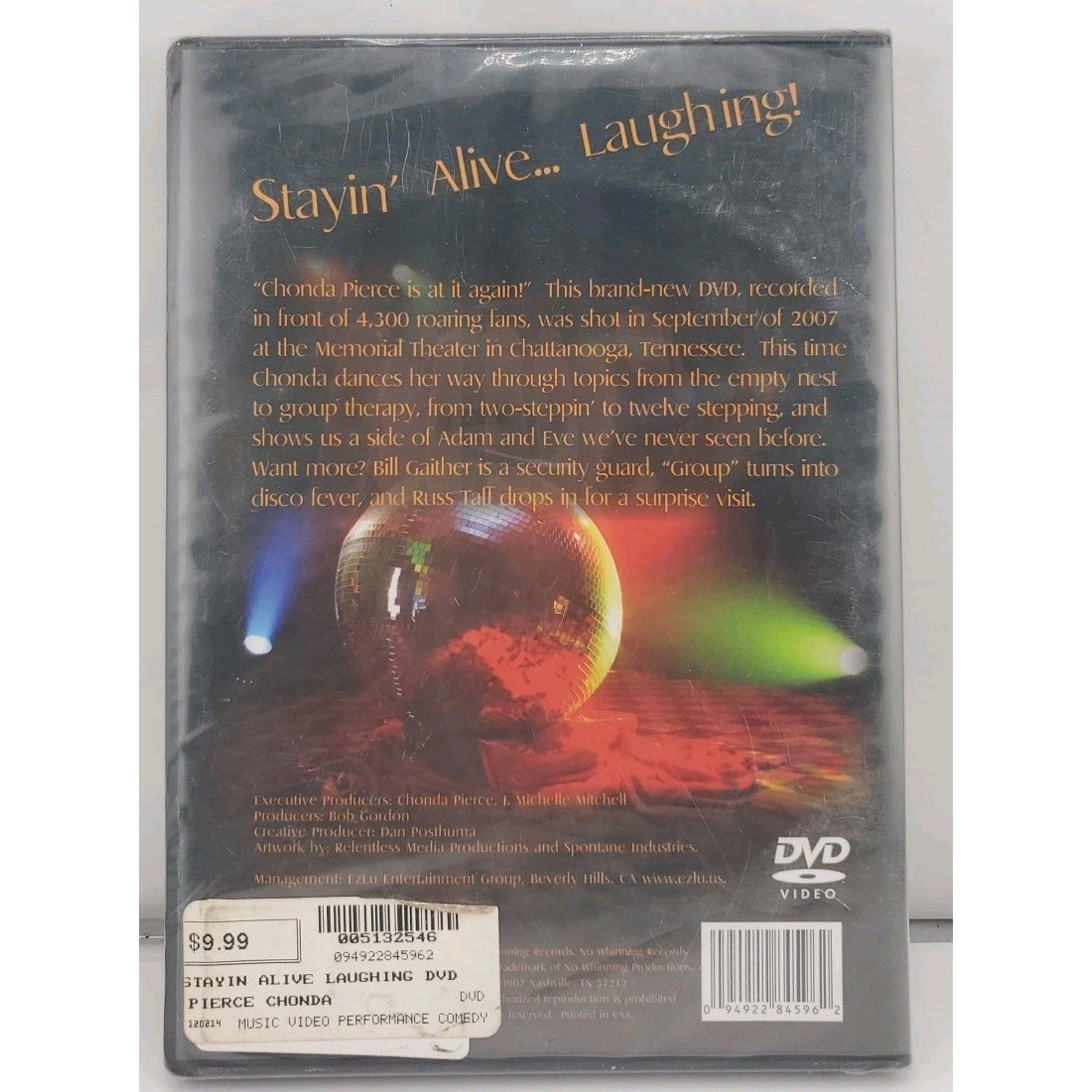 Chonda Pierce Stayin' Alive... Laughing DVD *Brand New*