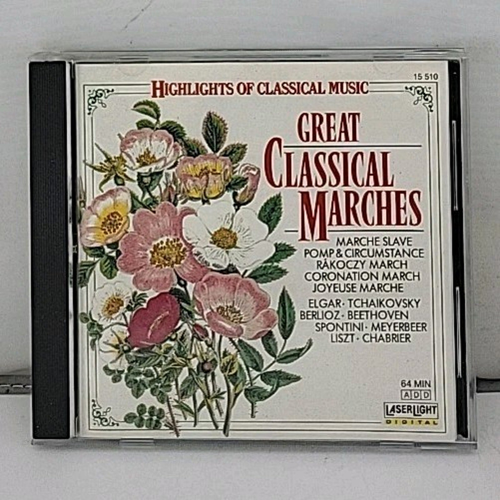 Great Classical Marches by Elgar / Tchaikovsky / Berlioz / Liszt / Spontini (CD,