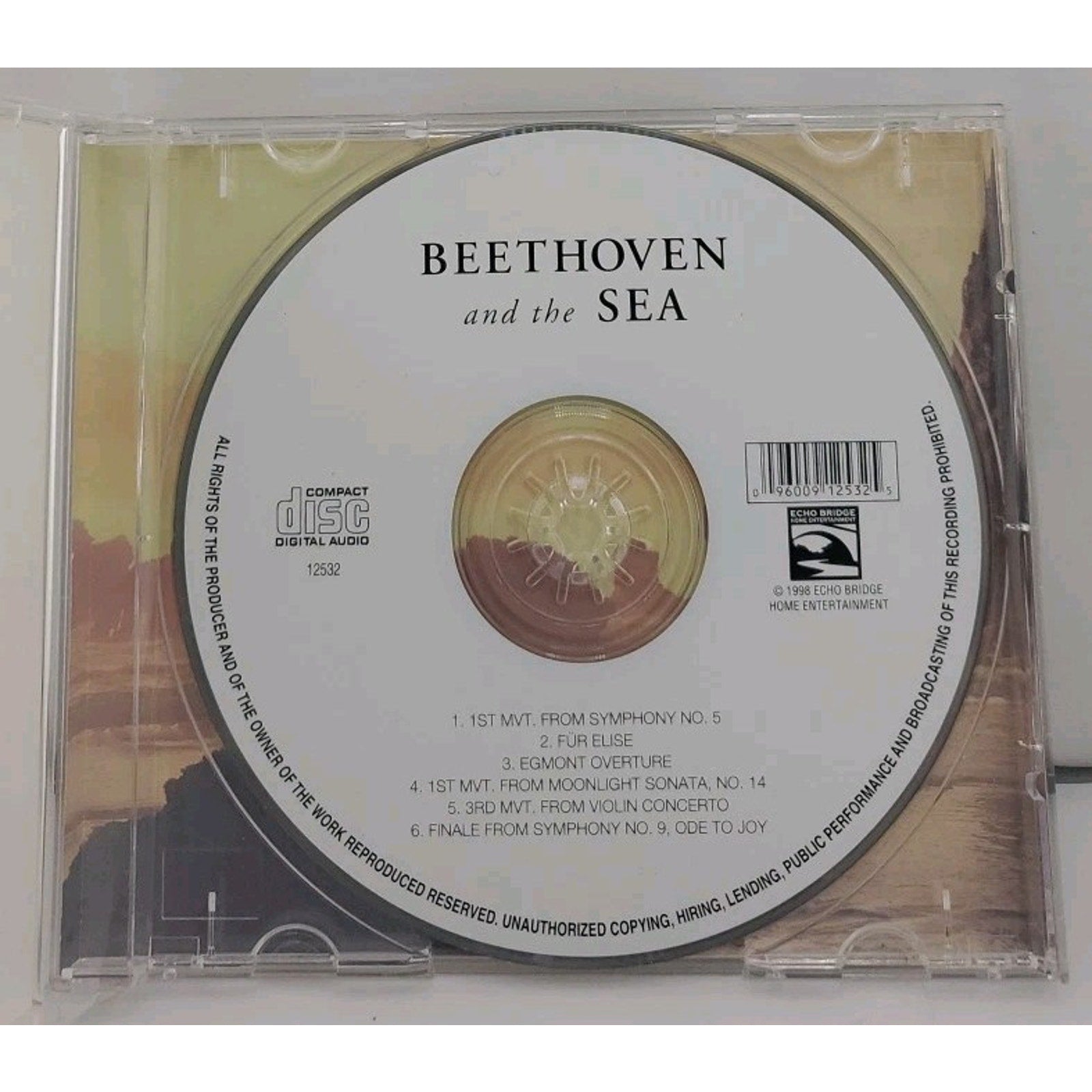 Beethoven & the Sea by Ludwig van Beethoven (CD, 2000)