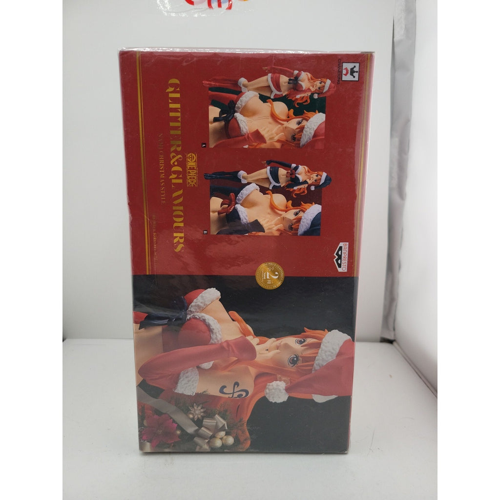 Banpresto Nami One Piece Glitter & Glamours Christmas Style Figure Red version