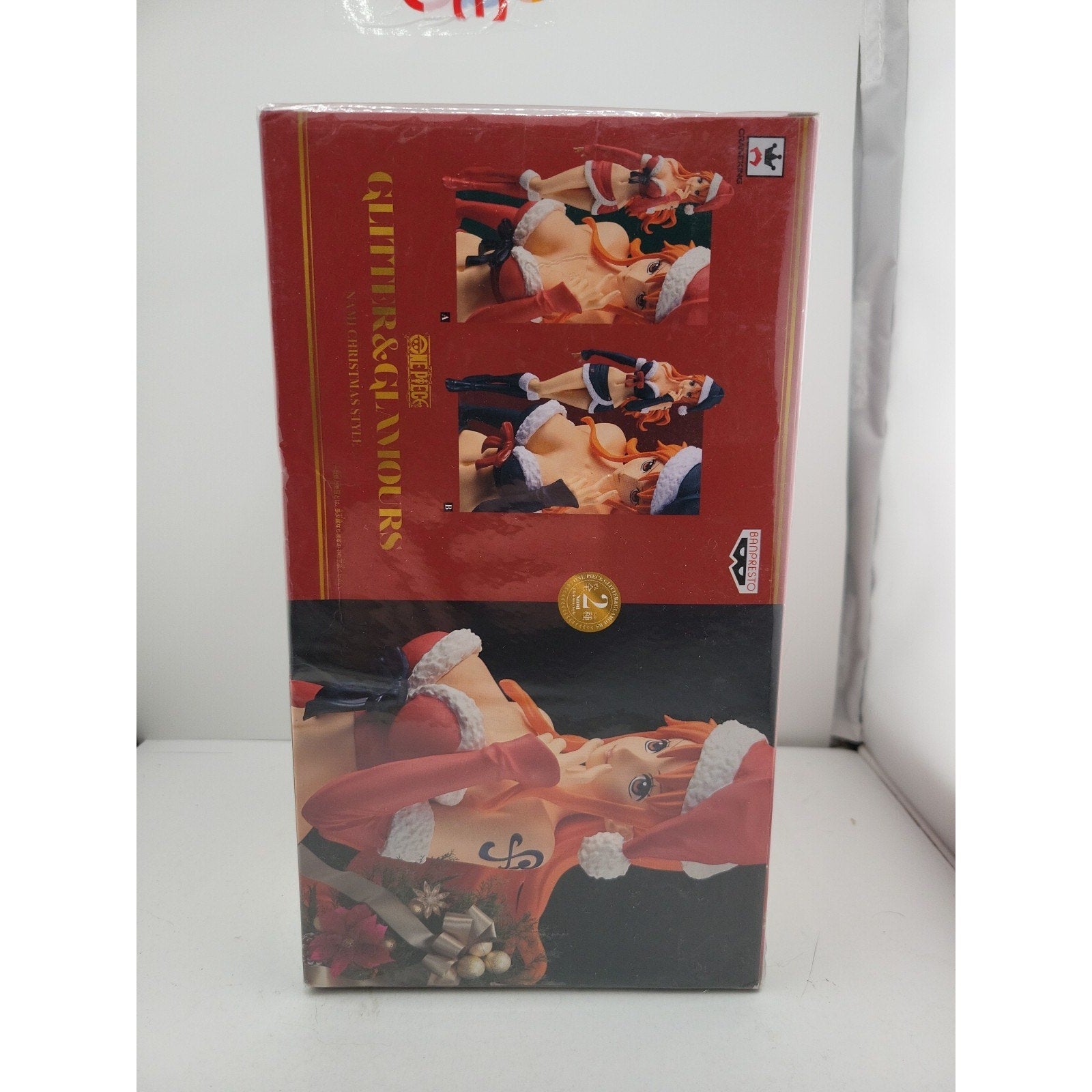 Banpresto Nami One Piece Glitter & Glamours Christmas Style Figure Red version