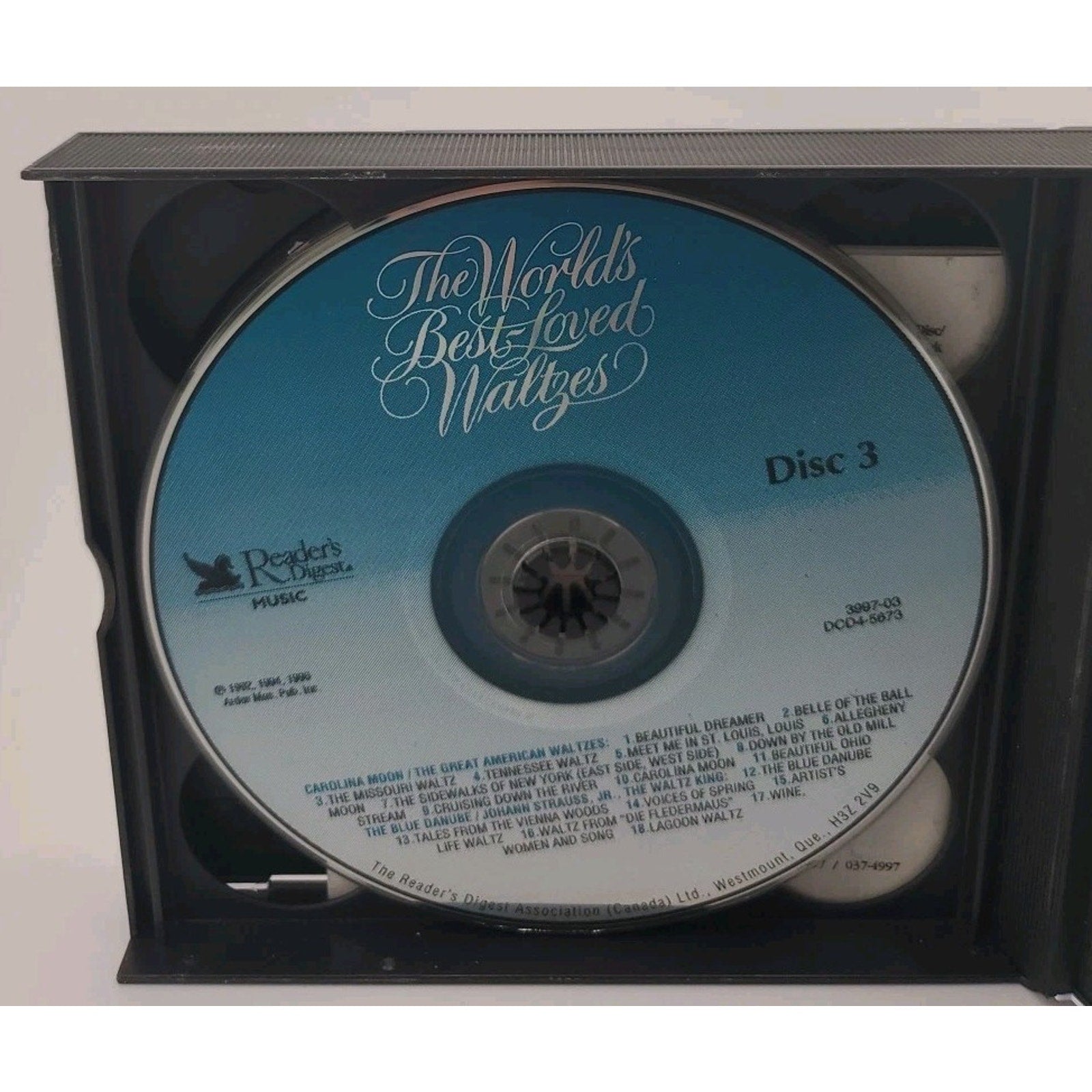 The World’s Best-Loved Waltzes Reader’s Digest (1996) Music CD 4-Disc Set