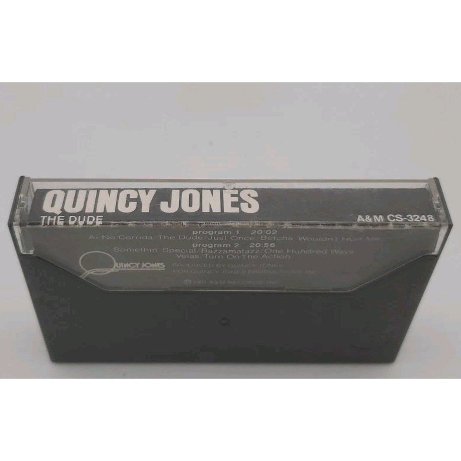 The Dude by Quincy Jones (Cassette, A&M Records)