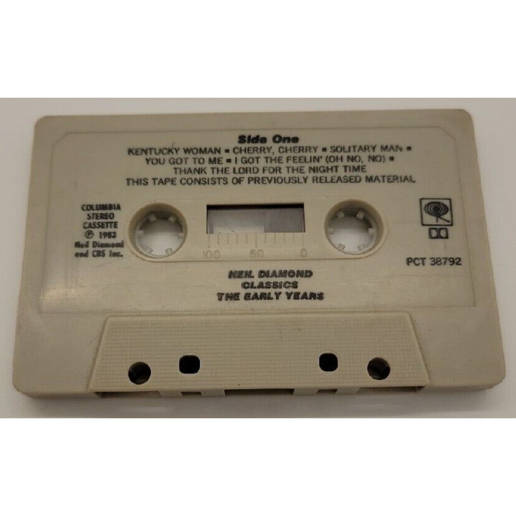 Neil Diamond Classics The Early Years (Cassette)