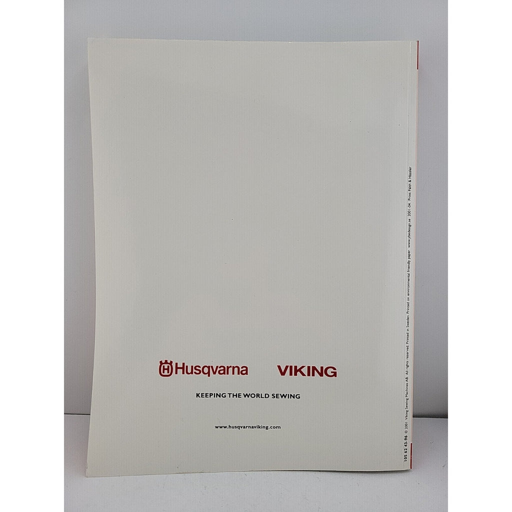 Embroidery Express Volume 1 Husqvarna Viking 2001 Paperback