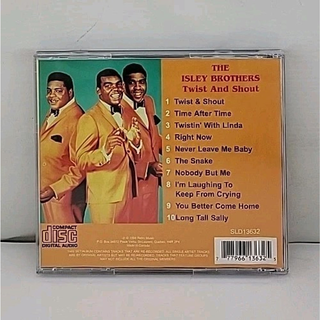 The Isley Brothers CD "Twist And Shout" 1994 Retro