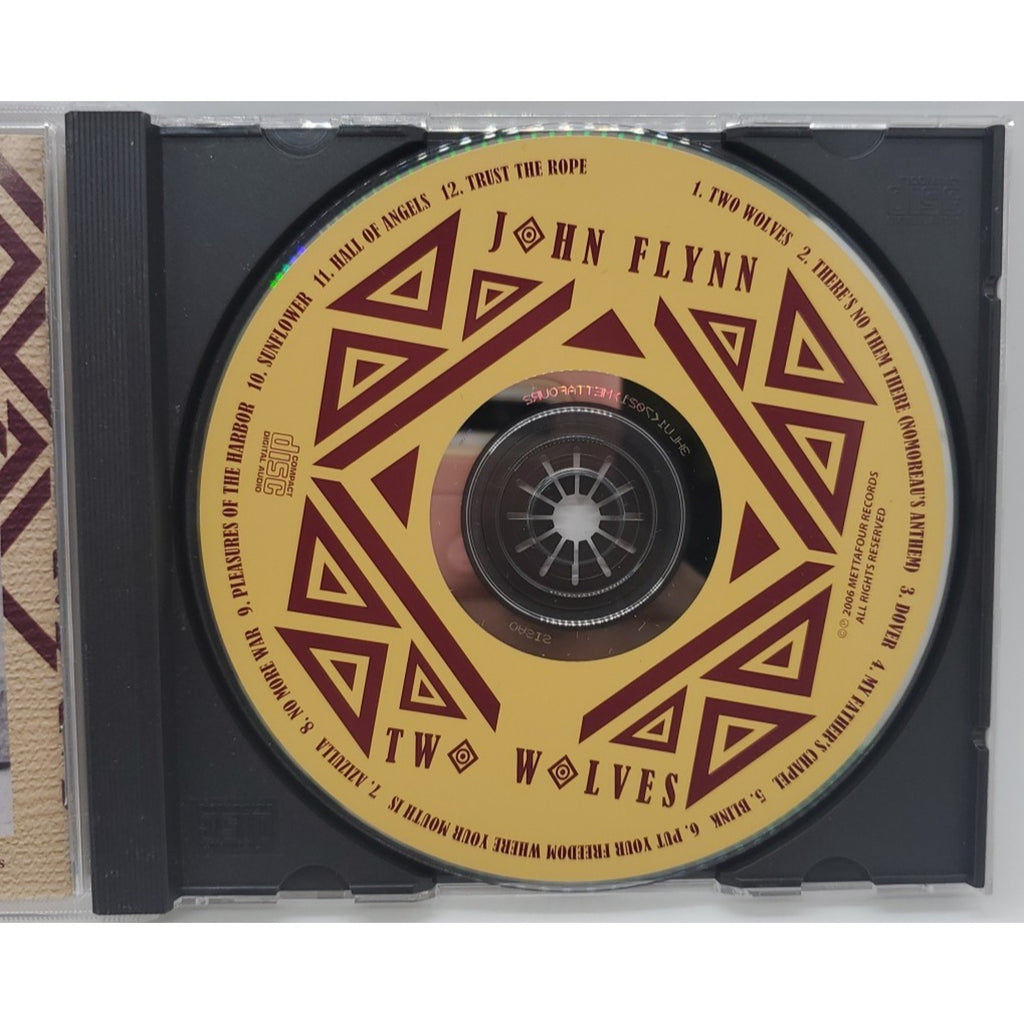 Two Wolves by John Flynn (CD, Jul-2006, Mettafour Records)