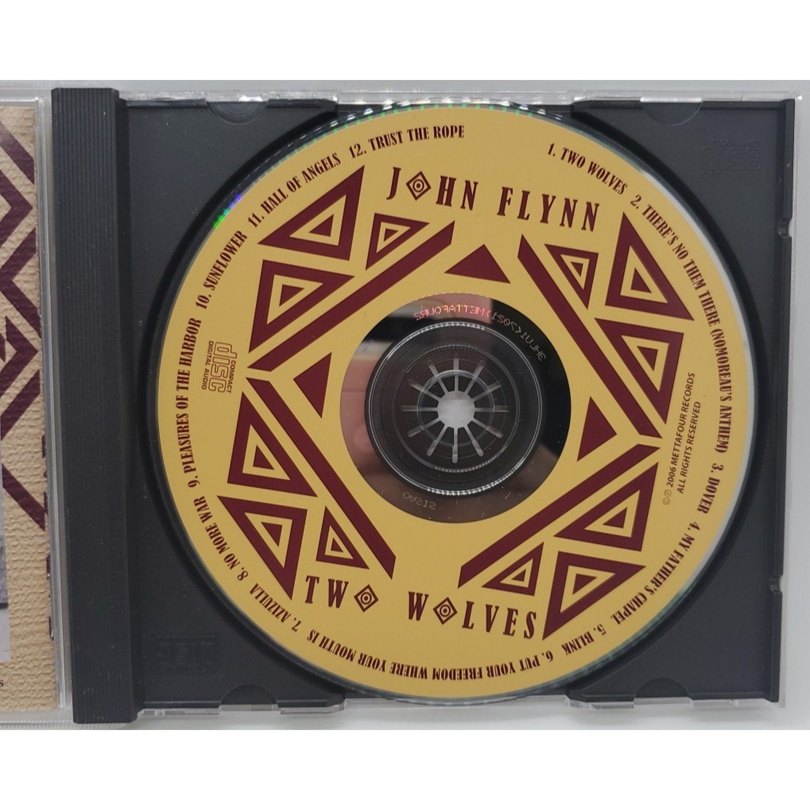 Two Wolves by John Flynn (CD, Jul-2006, Mettafour Records)