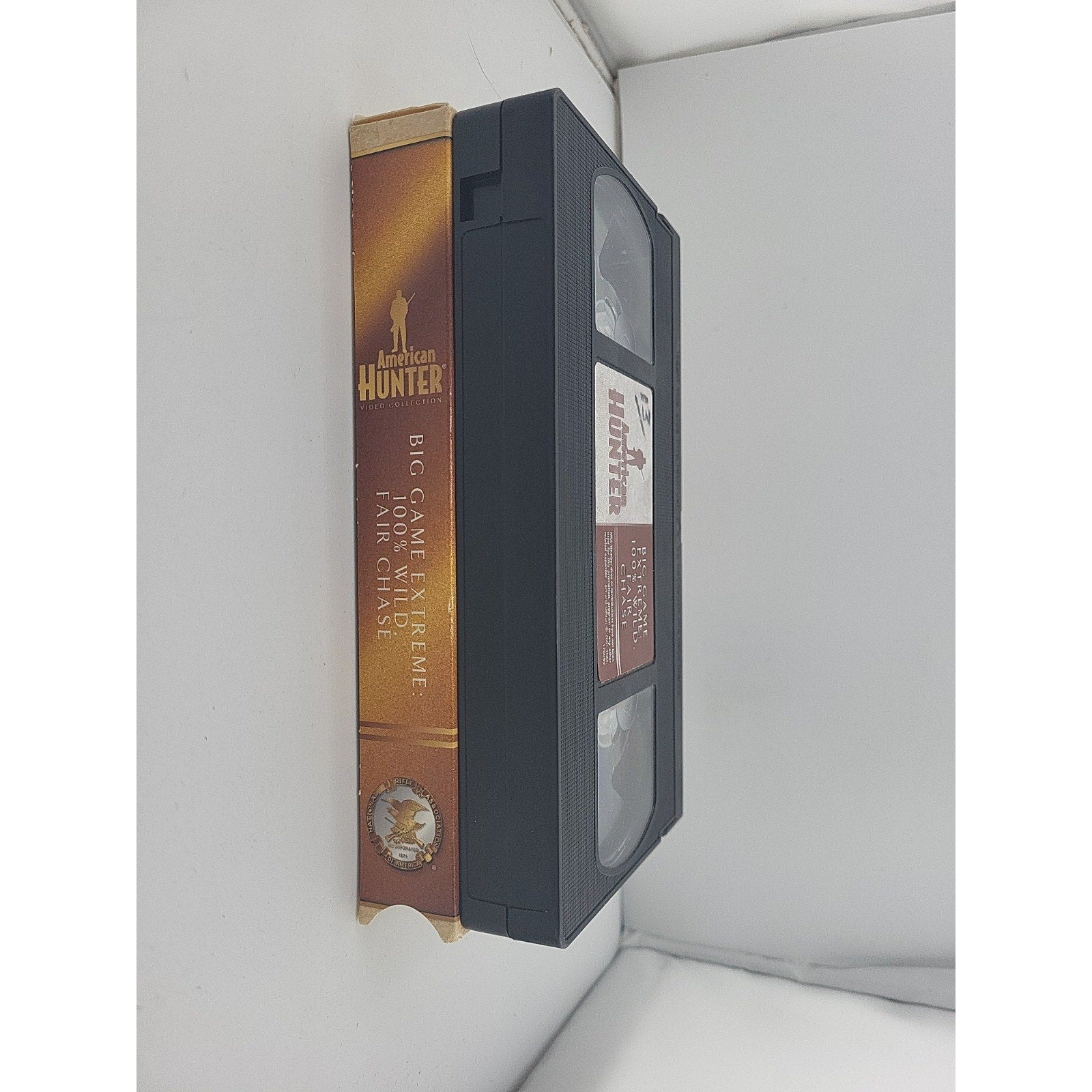 American Hunter Big Game Extreme 100% Wild Fair Chase VHS Video Tape NRA