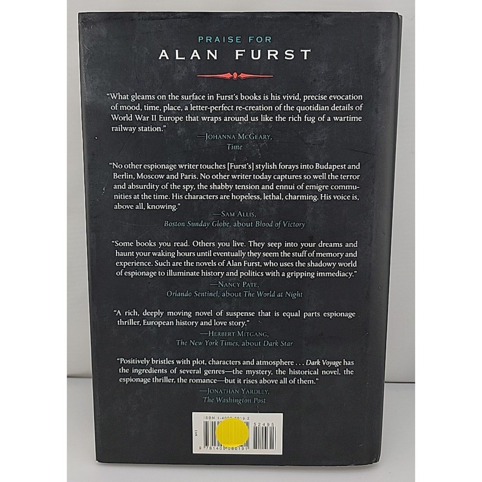Foreign Correspondent by Alan Furst (2006, Hardcover)