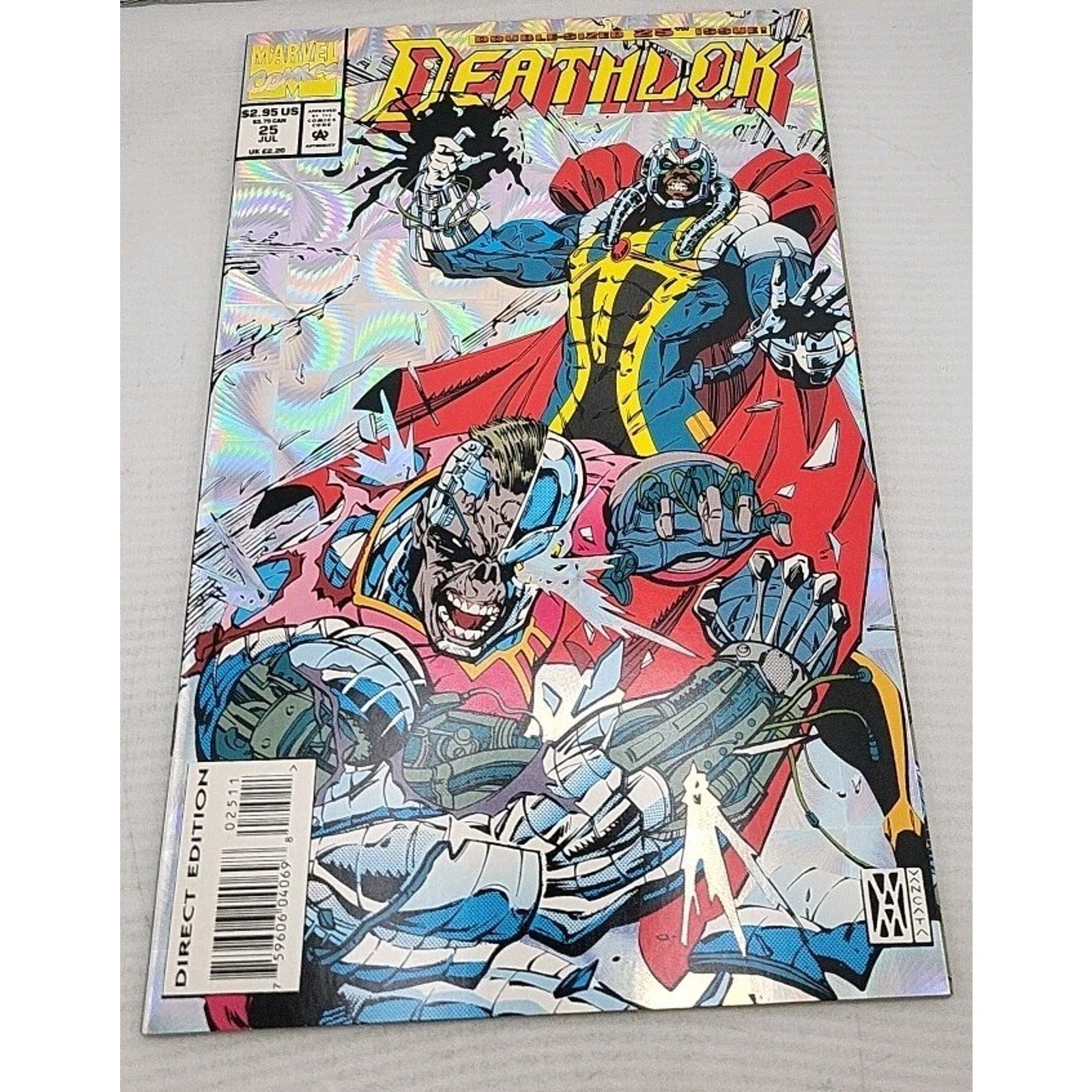 Deathlok #25 Black Panther Moses Magnum Killjoy (Jul 1993 Marvel)