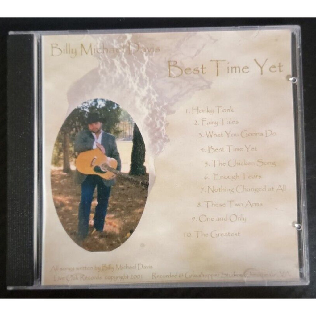 Best Time Yet Billy Michael Davis (CD)