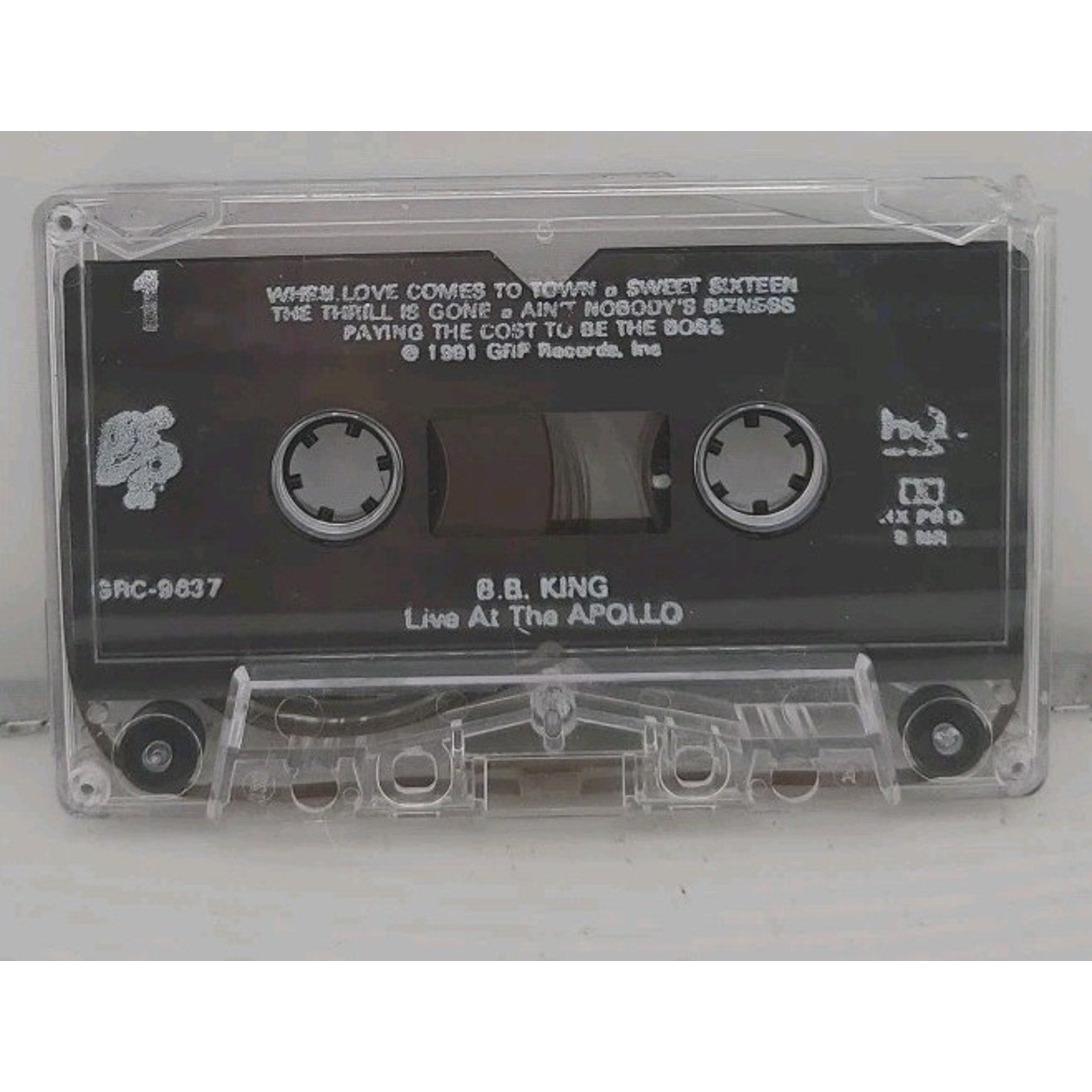 Live at the Apollo by B.B. King (Cassette, Apr-1991, GRP (USA))