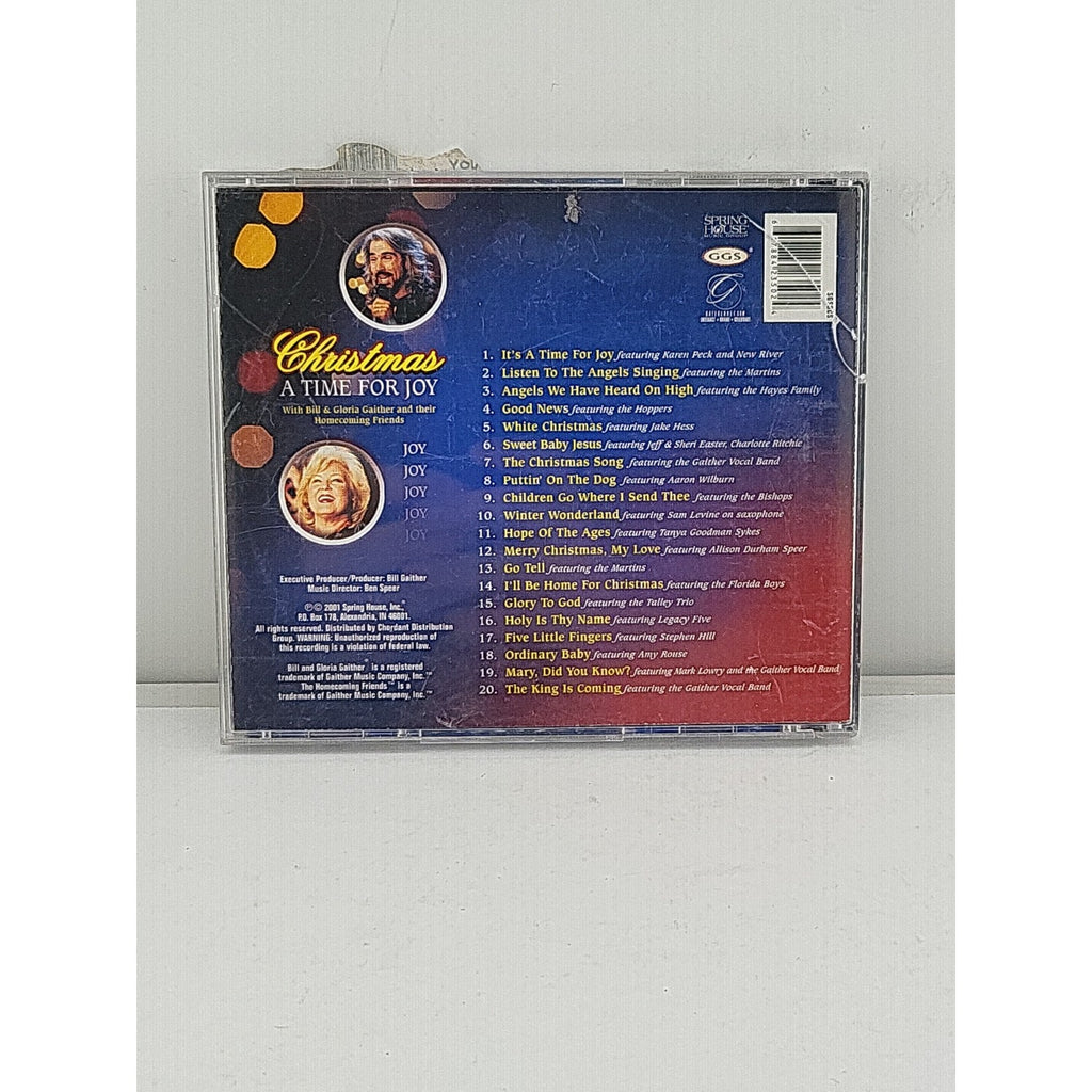 Christmas a Time for Joy by Bill Gaither (CD, 2001)