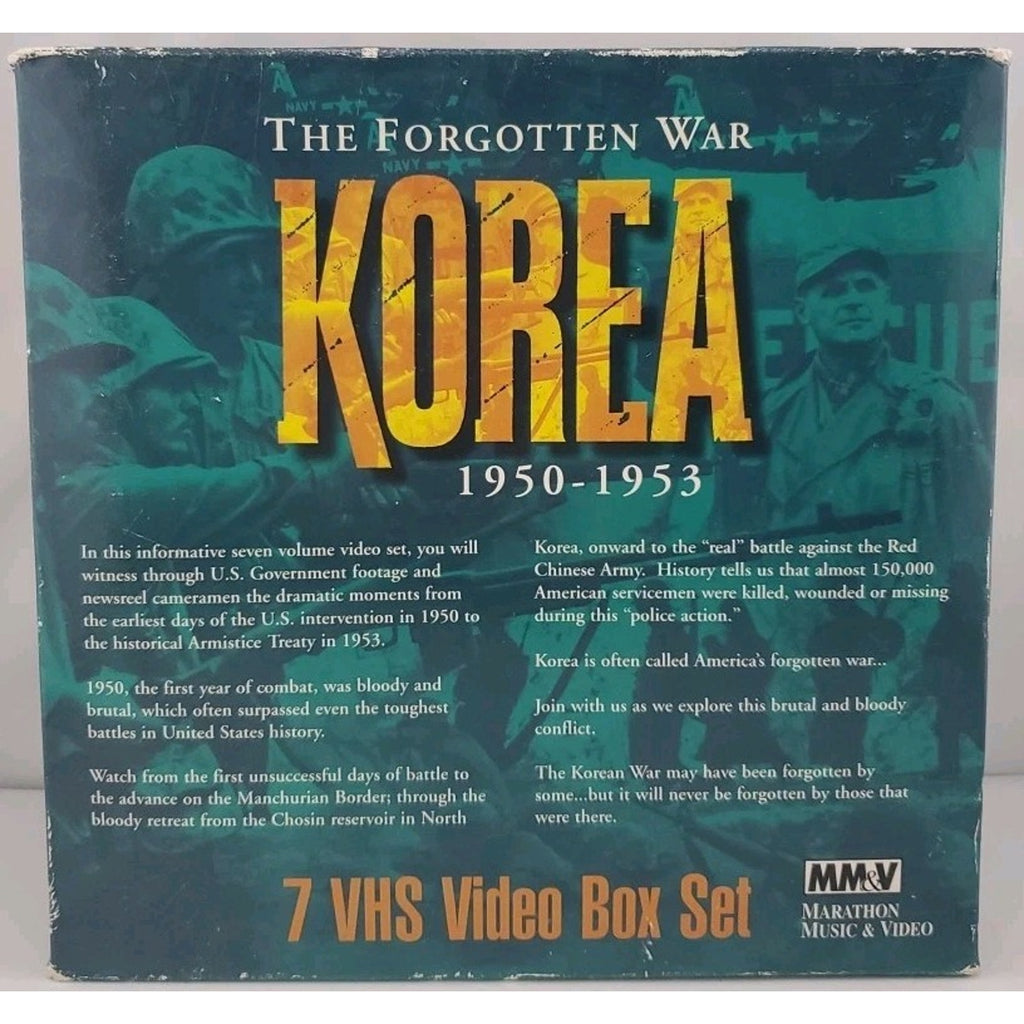 Korea 1950-1953 - The Forgotten War (VHS, 1998)