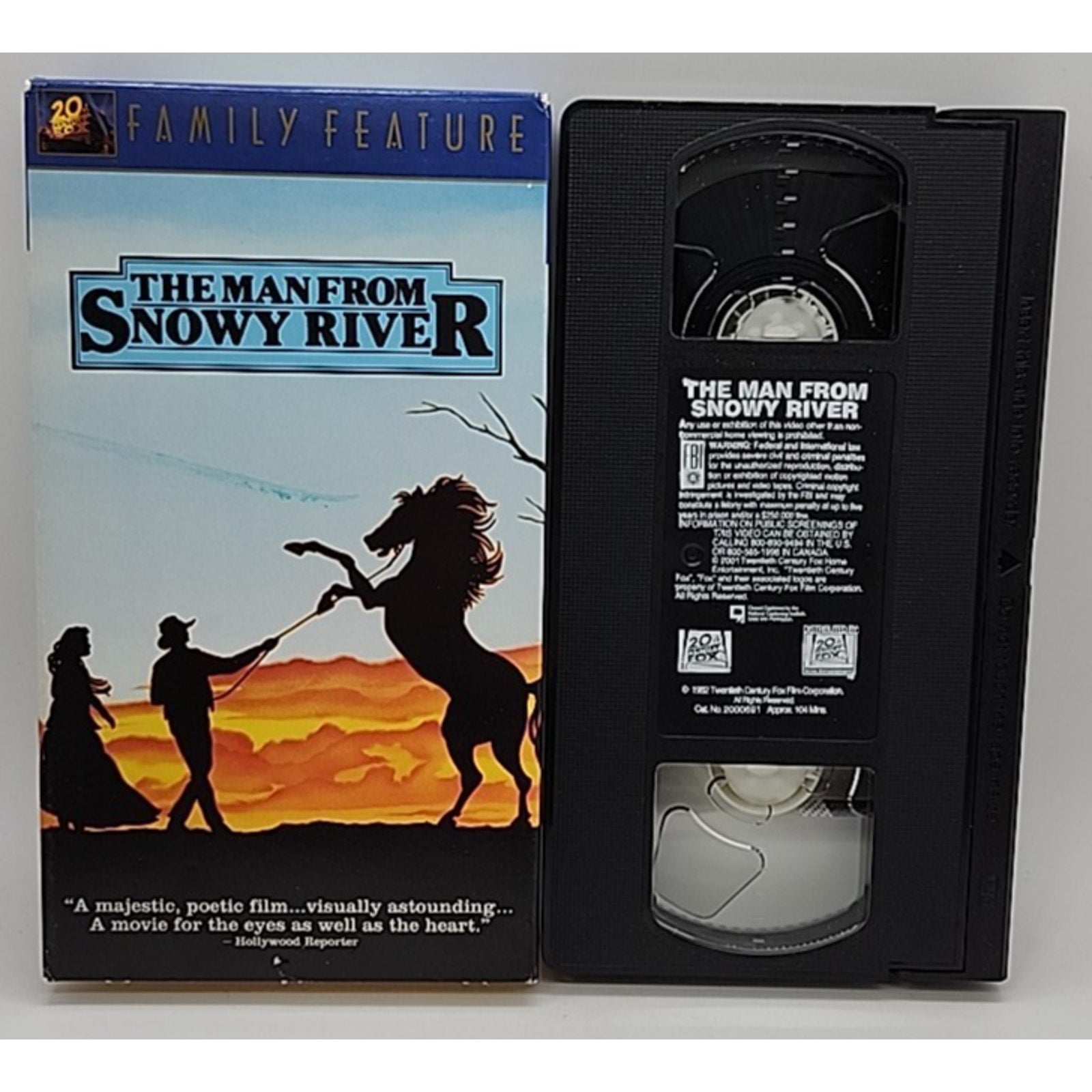 The Man From Snowy River (VHS, 2000)