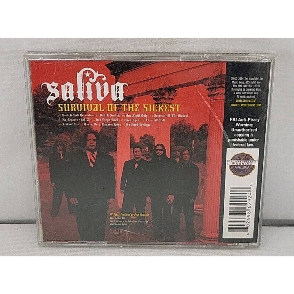 Saliva : Survival by Saliva (CD, 2004)