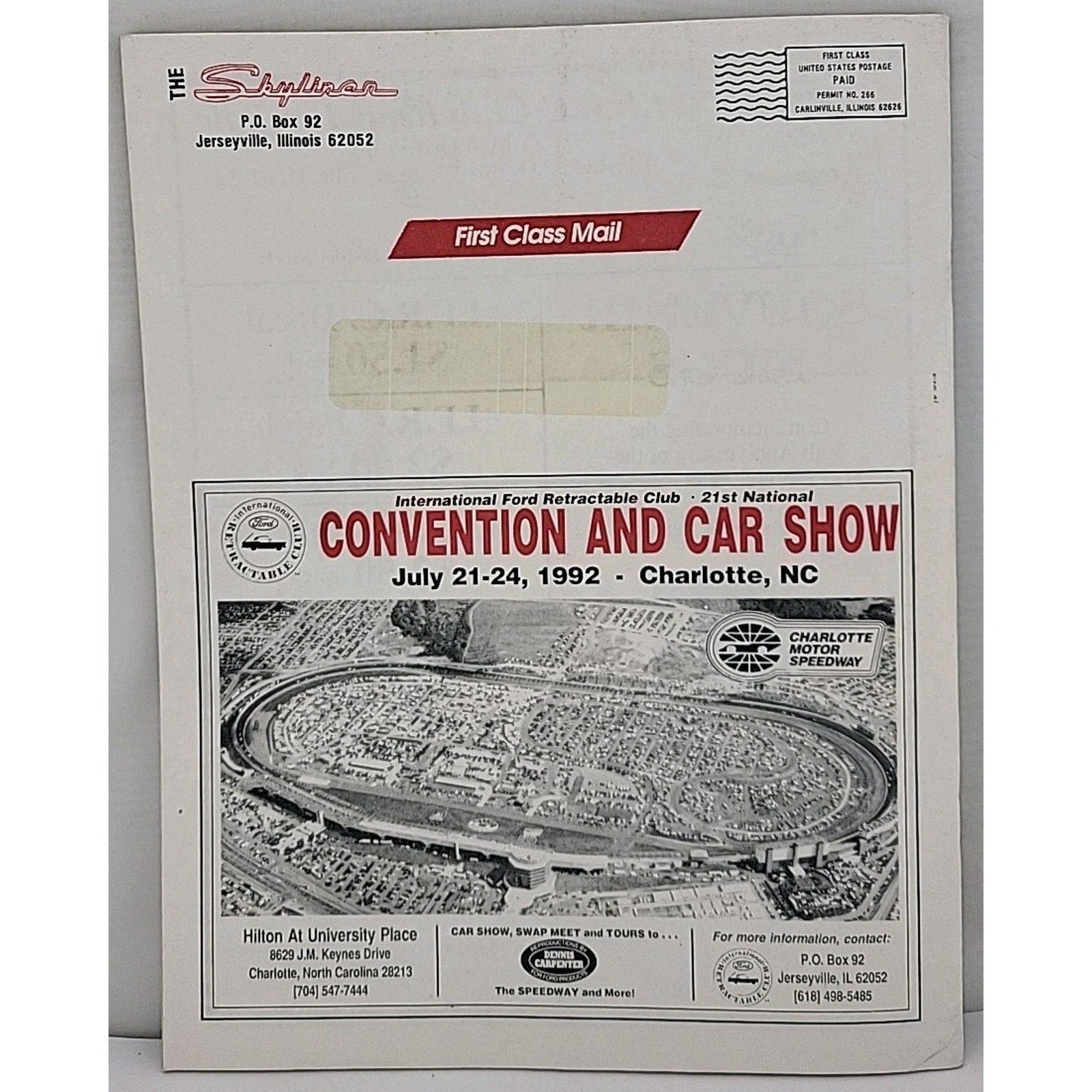International Ford Retractable Club - 1992 Roster