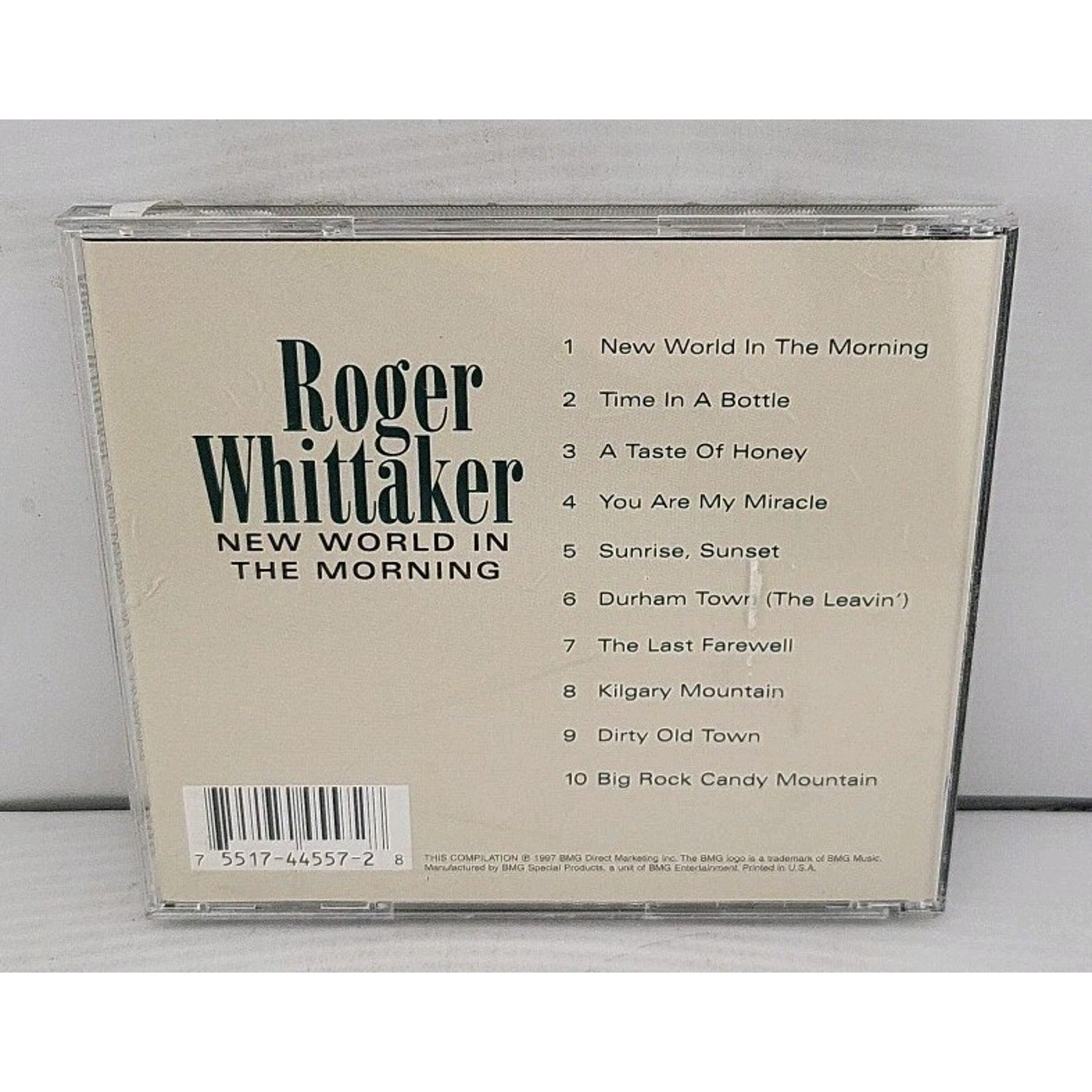 New World in the Morning by Roger Whittaker (CD, 1997)