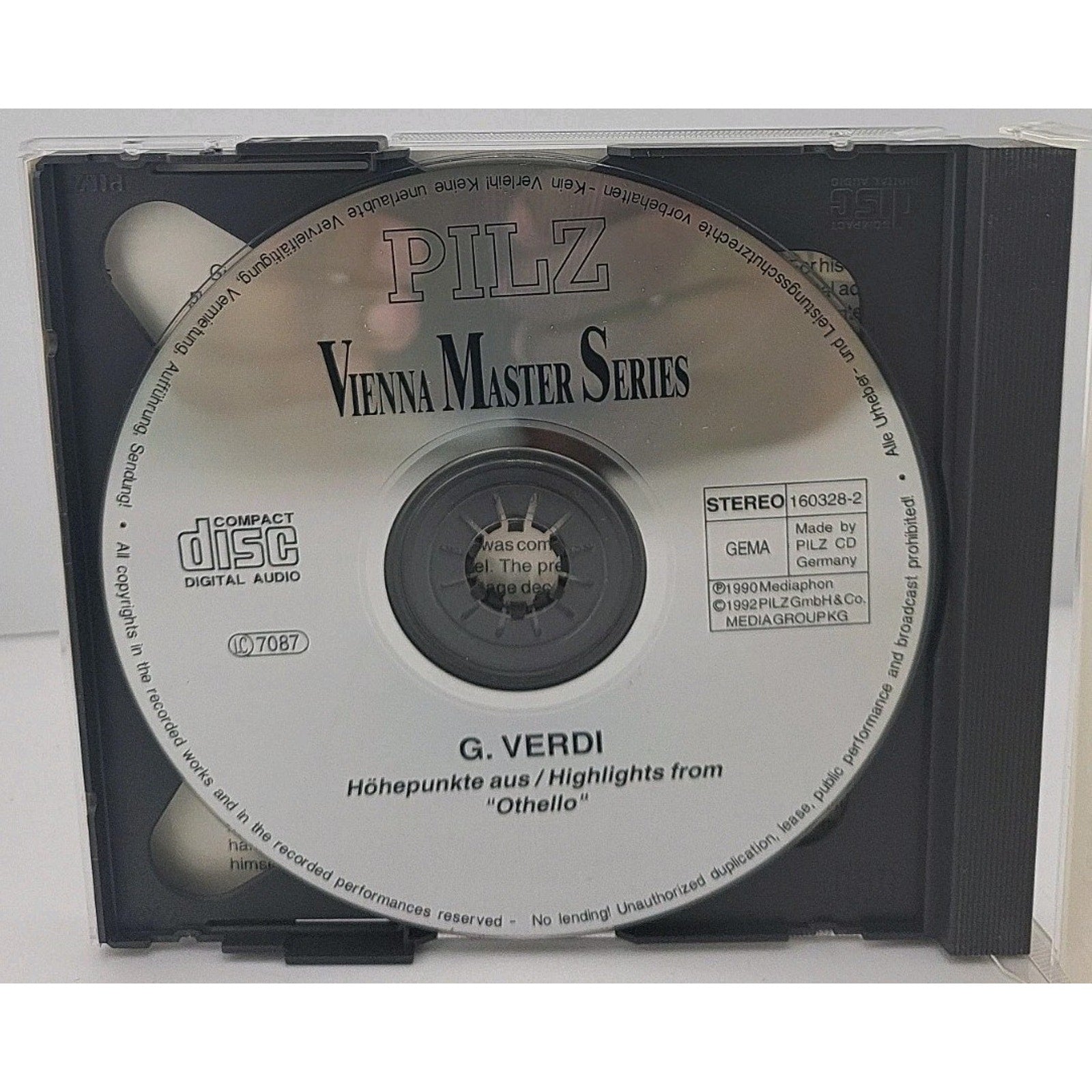 Giuseppe Verdi: La Traviata & Othello Highlights (CD, 2005, 2 disc)