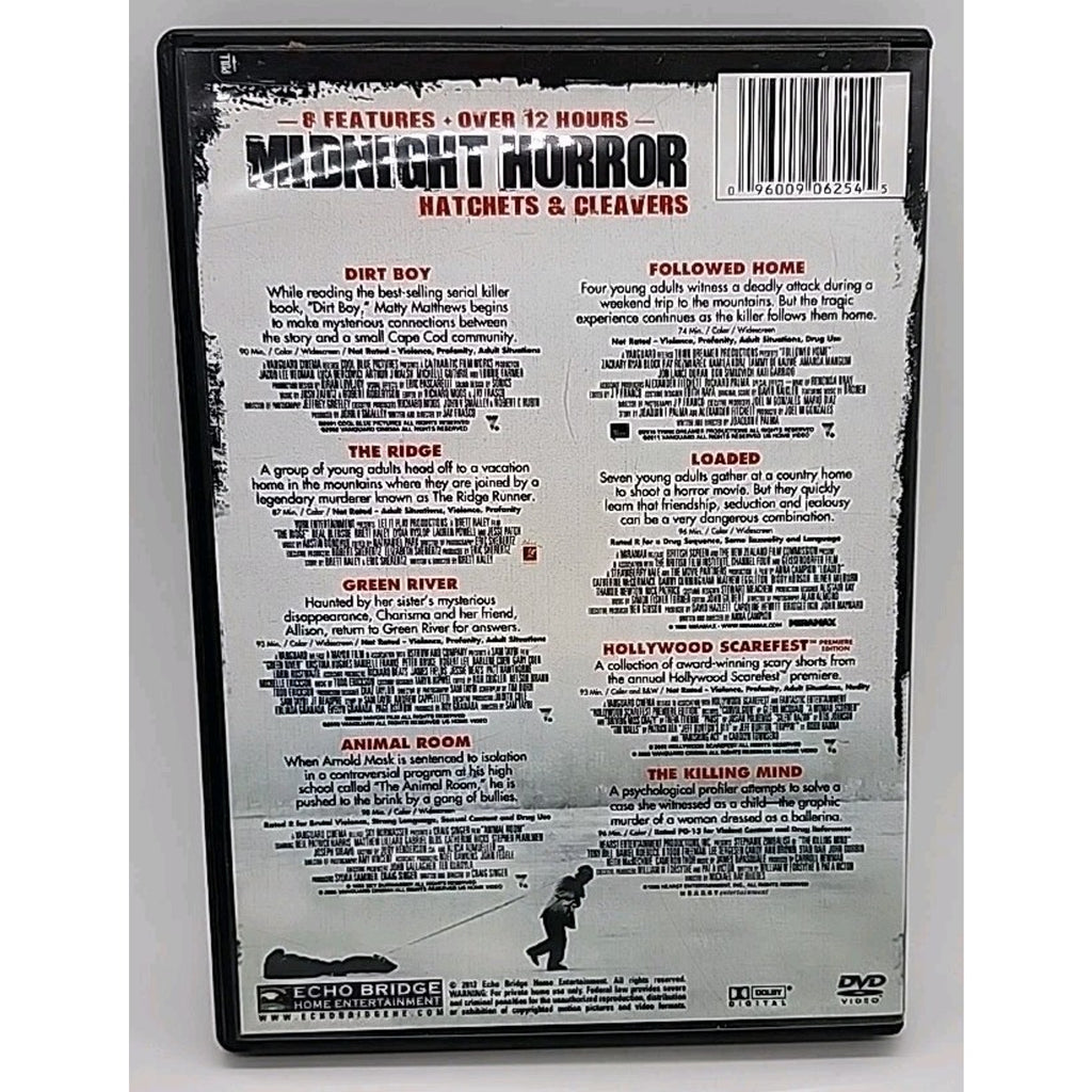 Midnight Horror: Hatchets Cleavers (DVD, 2012)