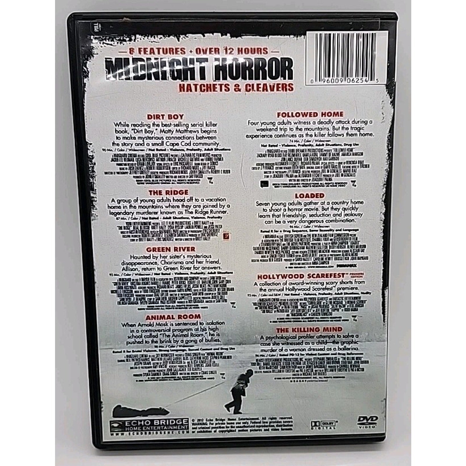 Midnight Horror: Hatchets Cleavers (DVD, 2012)