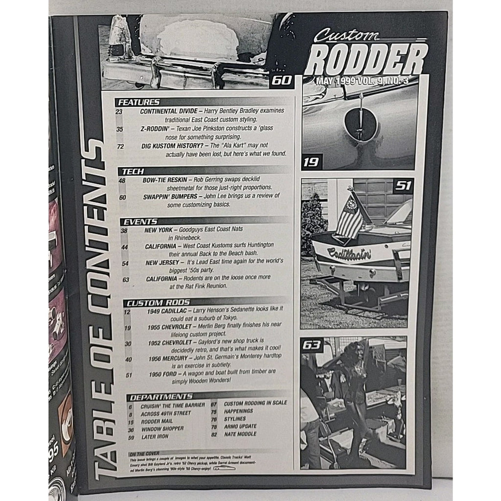 Custom Rodder Magazine - May 1999 - Vol. 9 No. 3