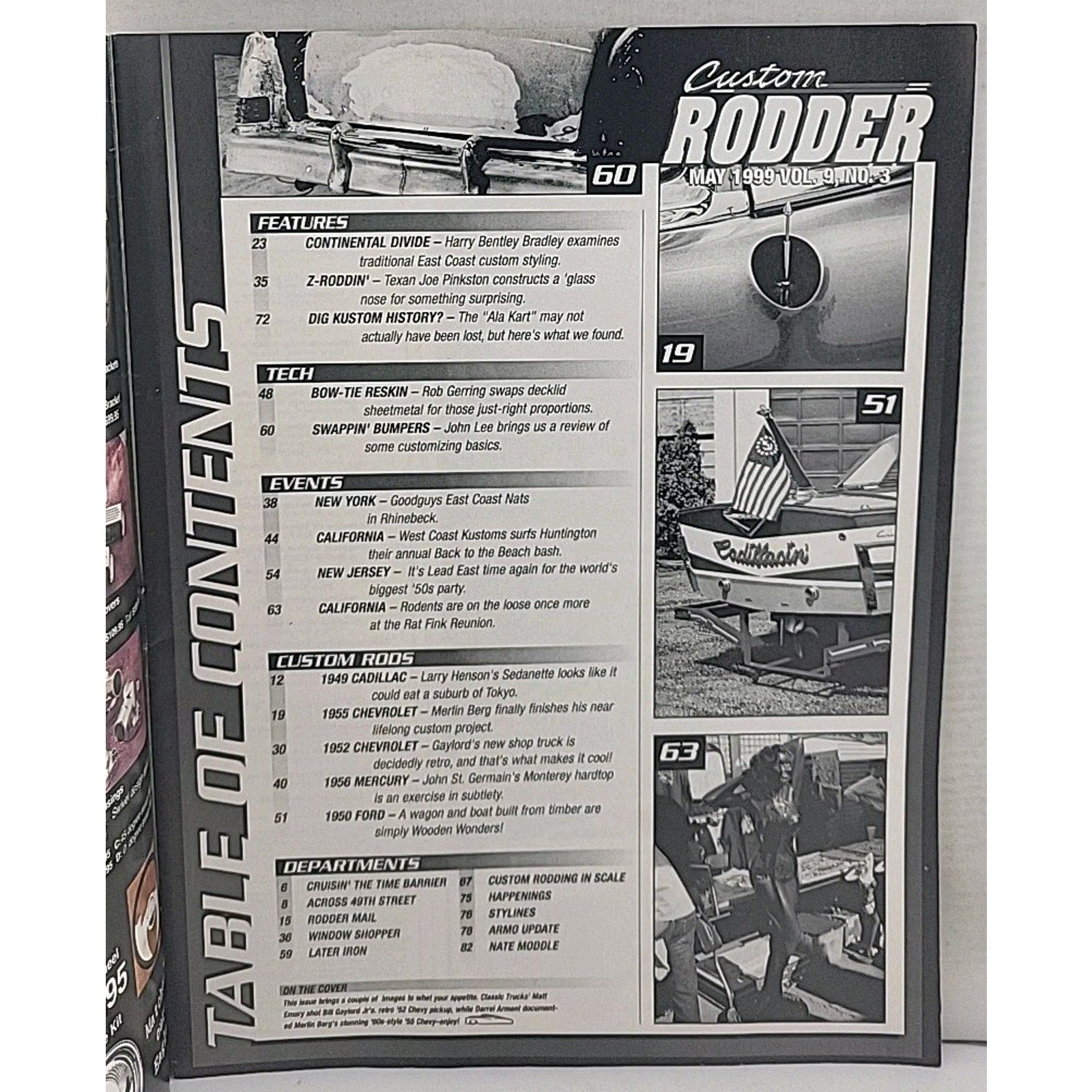 Custom Rodder Magazine - May 1999 - Vol. 9 No. 3
